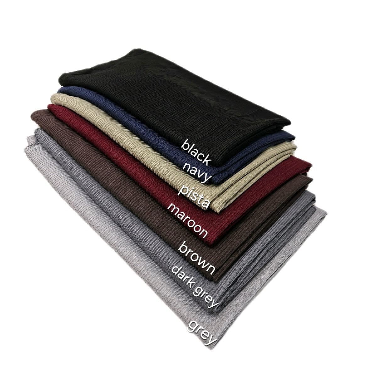 Ribbed Jersey Hijab: Soft, Stretchy, Breathable Scarf Wrap - image 5