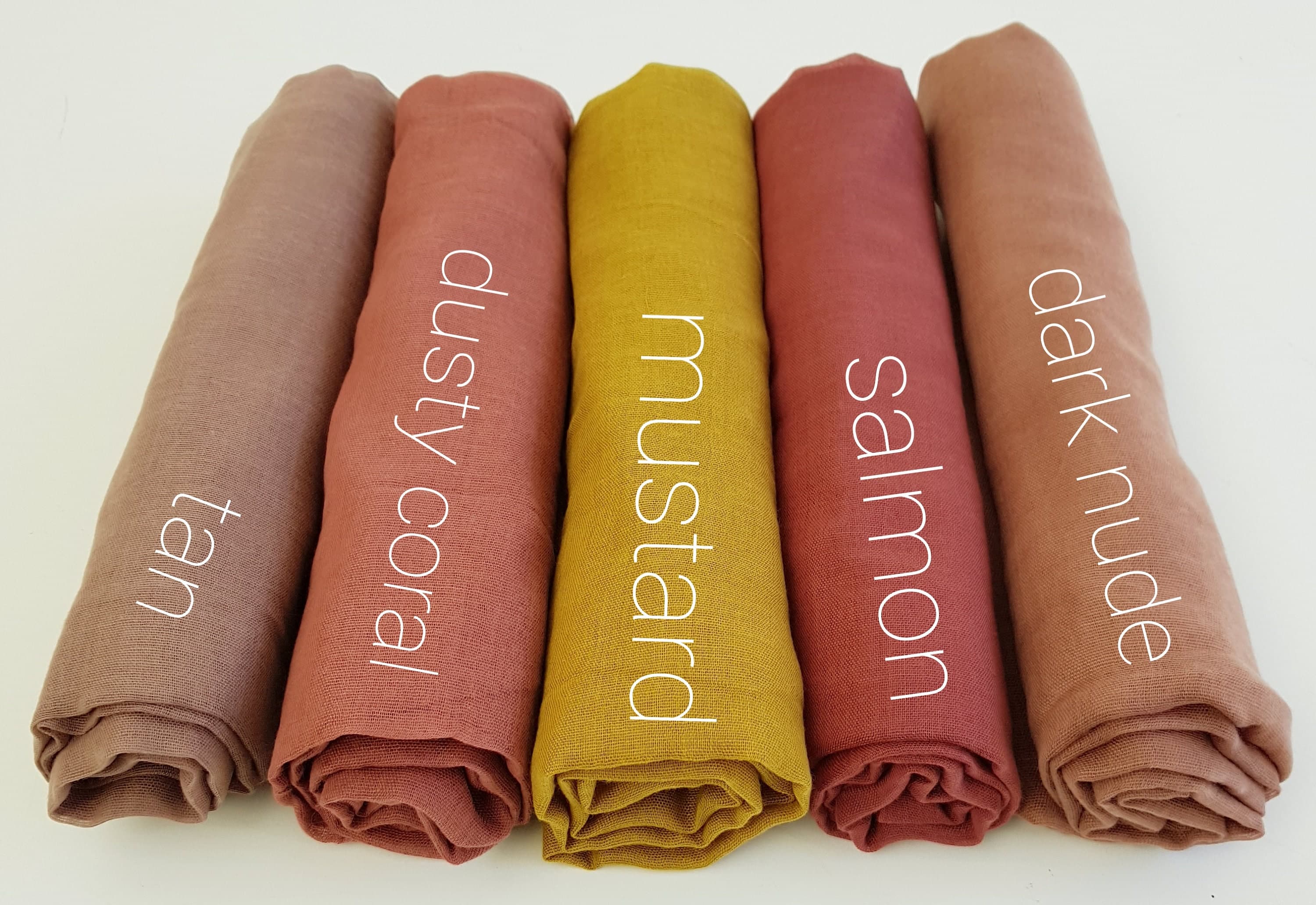 Large Viscose Hijab Scarf: Soft TR Fabric, 45 Colors