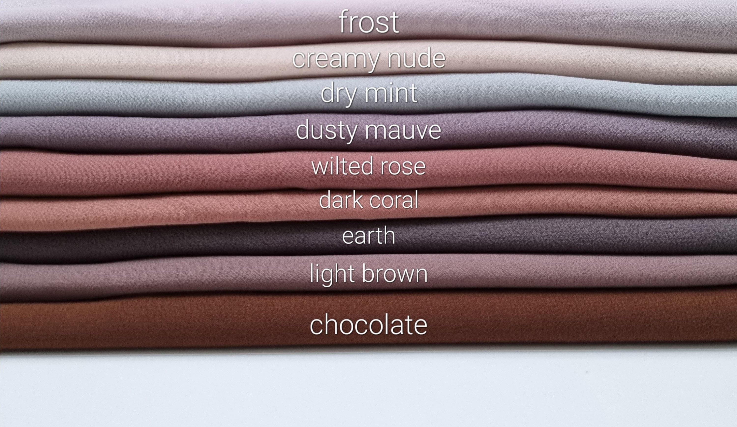 New Dubai Plain Chiffon Georgette Scarf Premium Quality Exclusive Colours