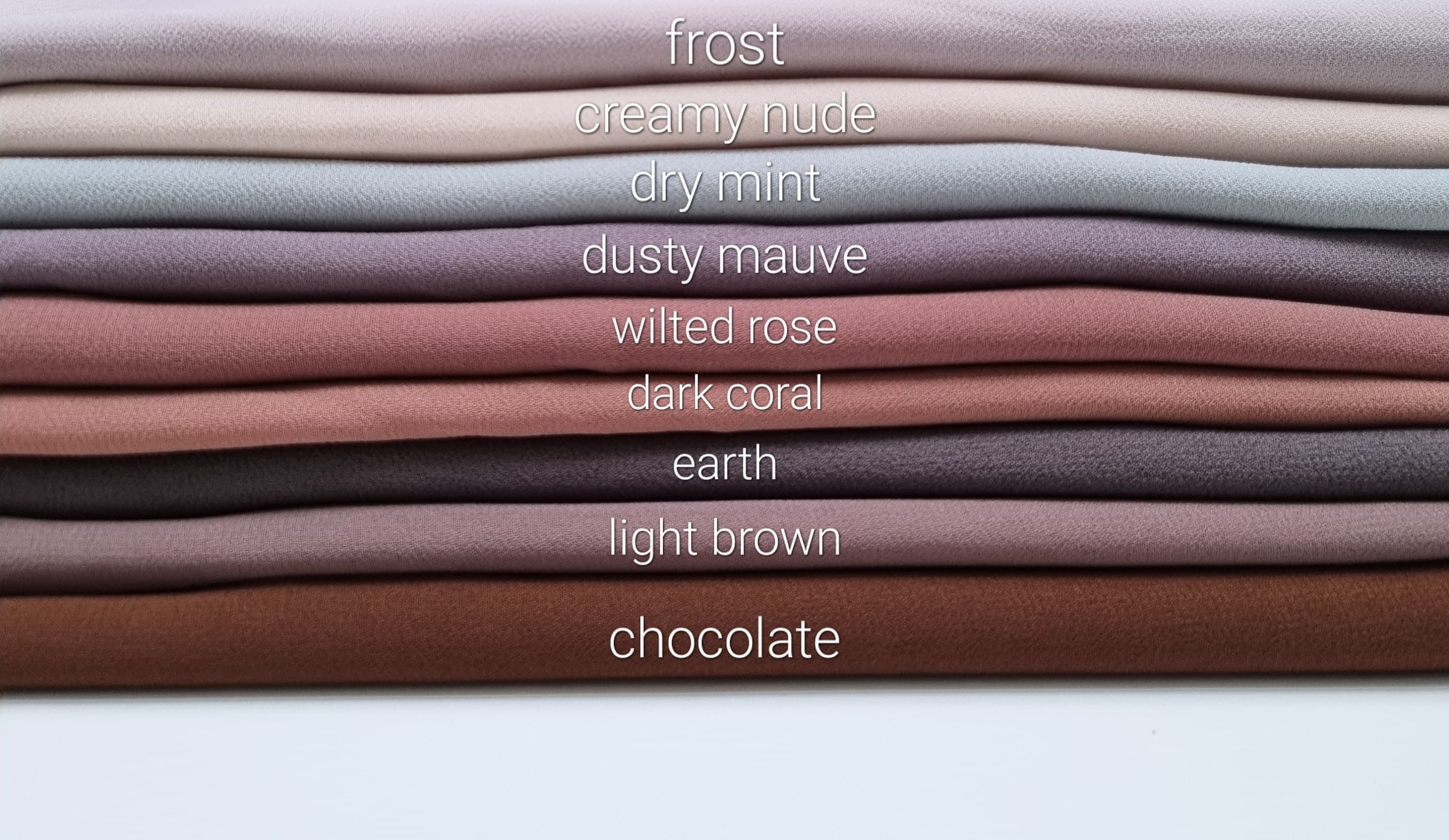 New Dubai Plain Chiffon Georgette Scarf Premium Quality Exclusive Colours