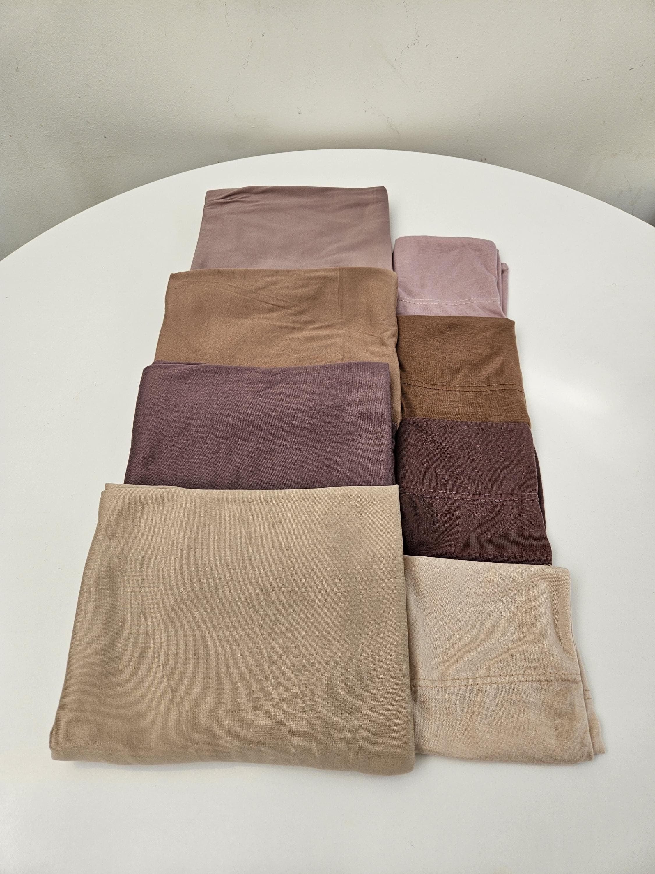 Jersey Hijab & Underscarf Set – Soft Sarong Shawl, Maxi Wrap
