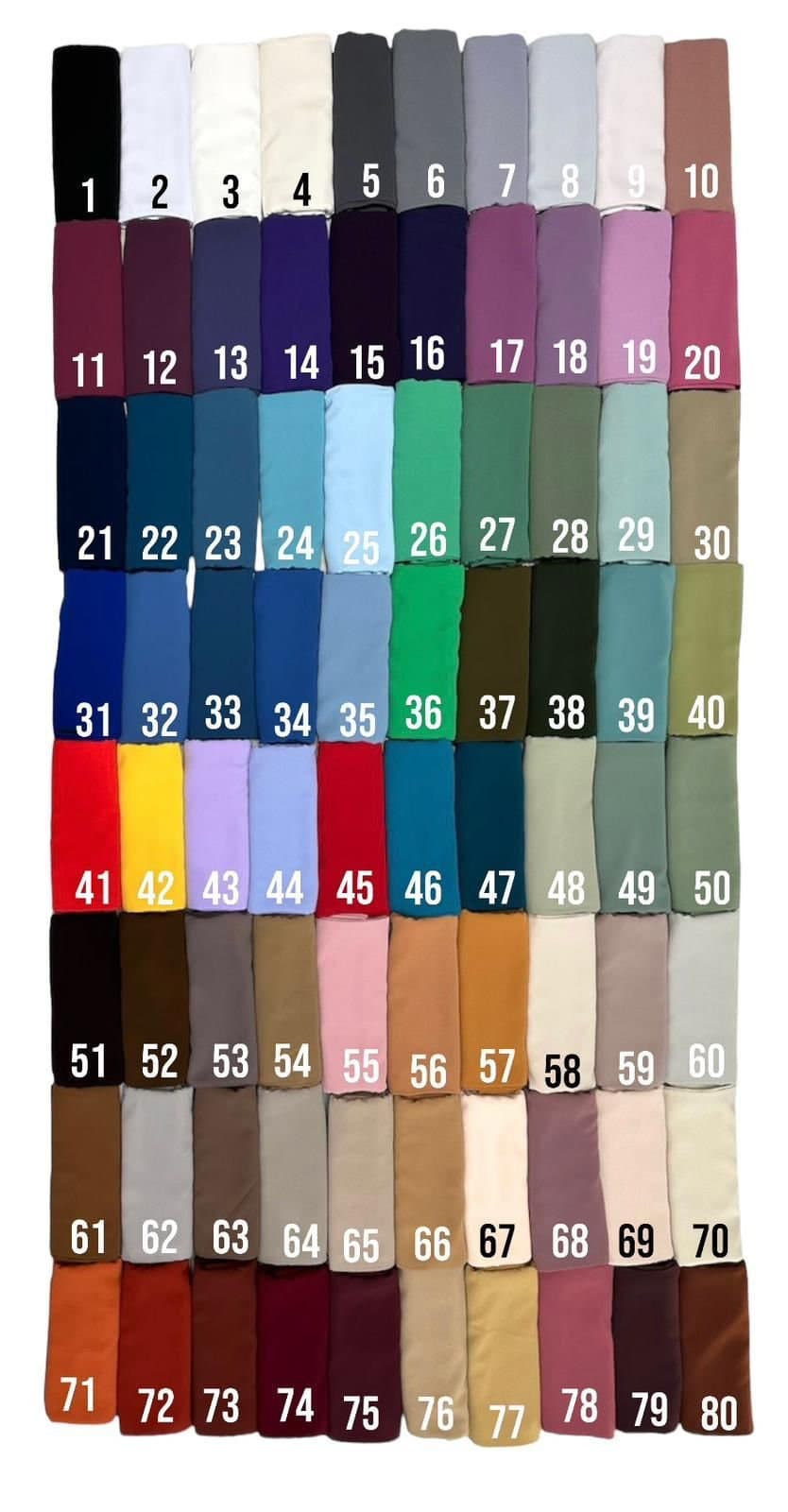 Made in Turkey Instant Chiffon Hijab Scarf with Attached Inner Cap - image 5