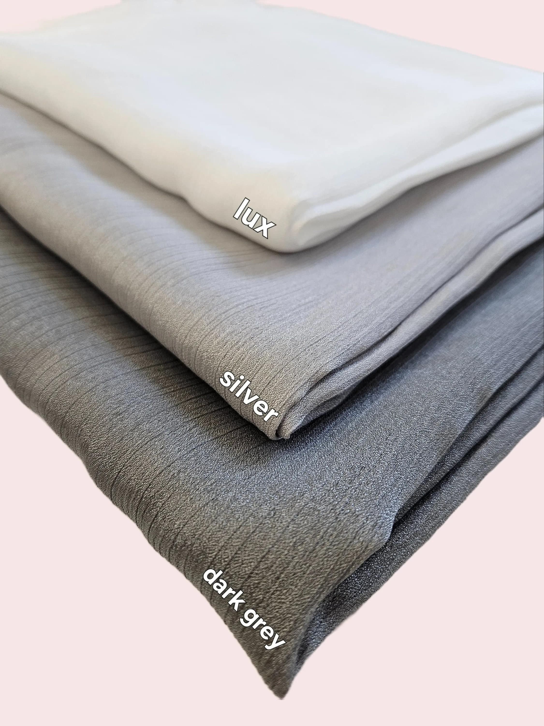 New Sheer Lush Silk Scarf Hijab Elegant Plain Wrap Sarong Shawl Cape - image 5
