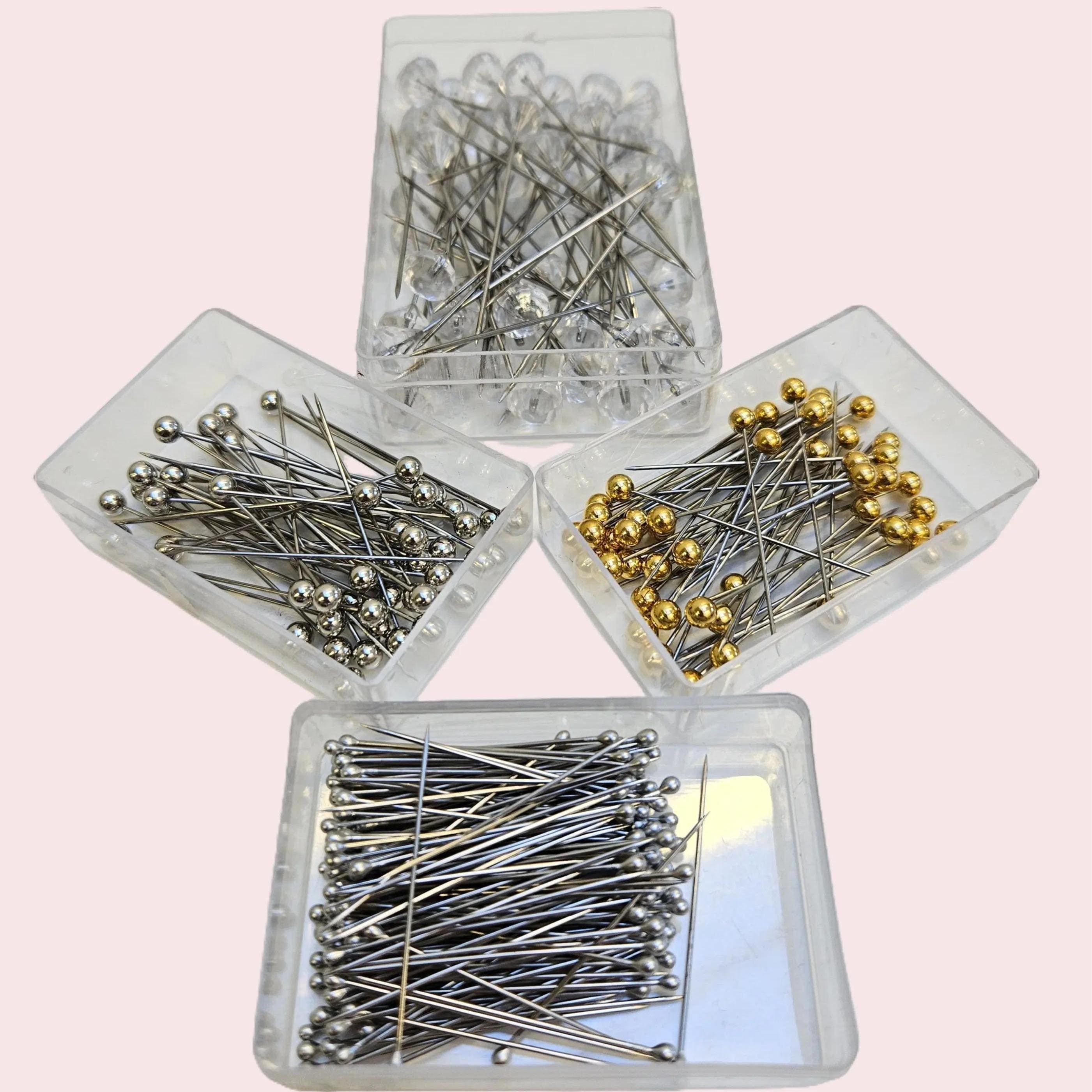Durable Metal Hijab Pins with Round Head - image 3