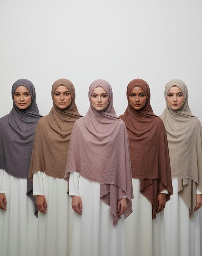 Modal Hijab Soft Scarf Shawl Wrap Sarong Stole Scarves 180cm x 100cm FREE DELIVERY