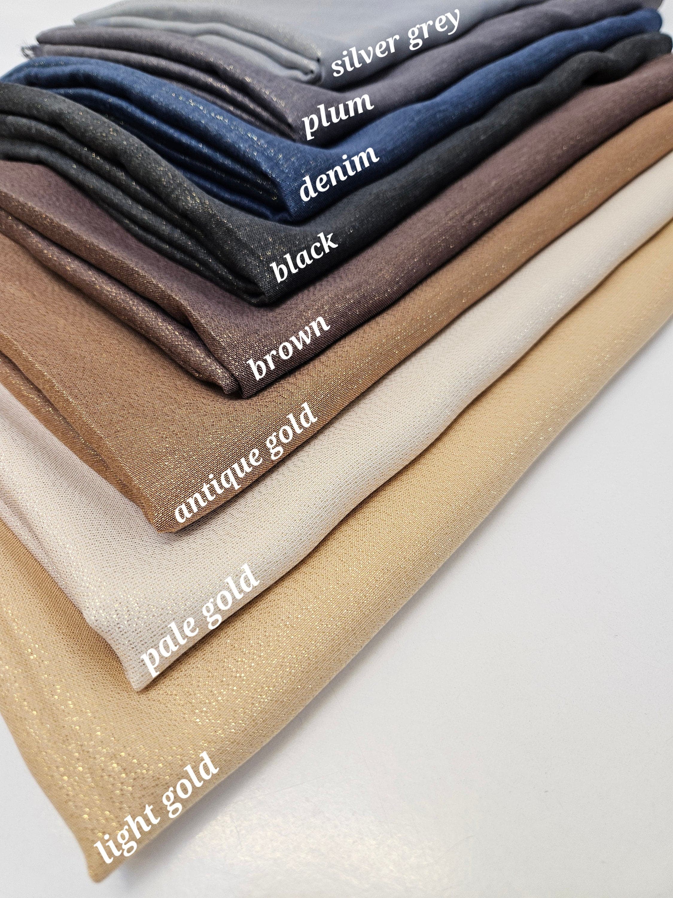 Shimmer Rayon Hijab Scarf, Elegant Party Shawl