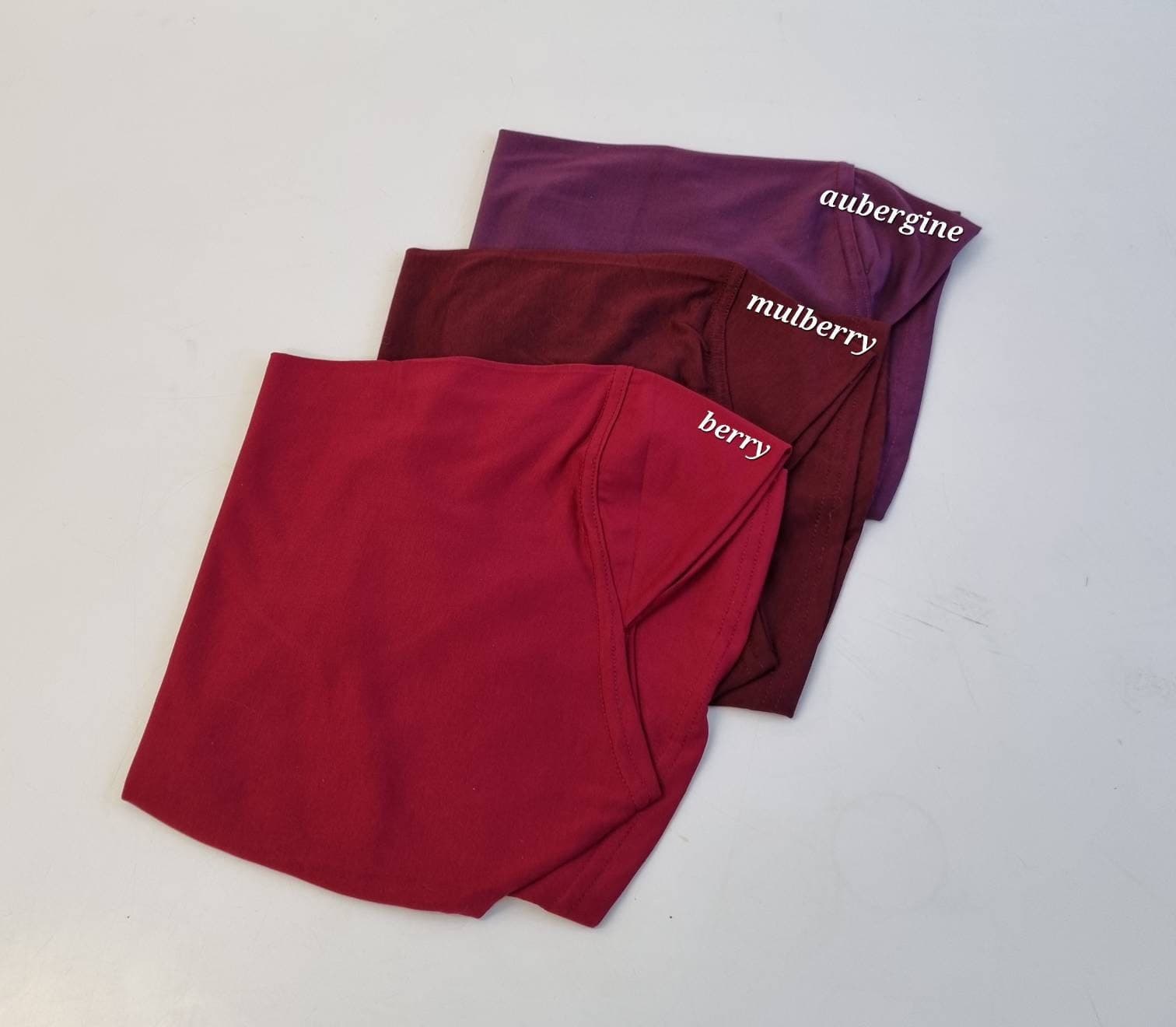 One Piece Cotton Lycra Sport Hijab - Pull On Instant Scarf