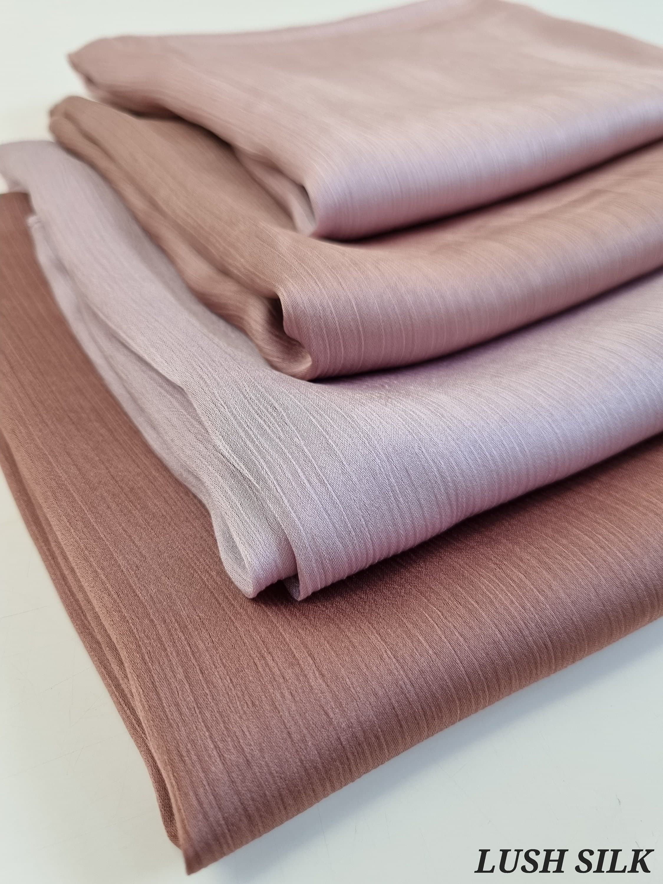 Lush Viscose Silk Scarf: Elegant Wrap, Lightweight Hijab