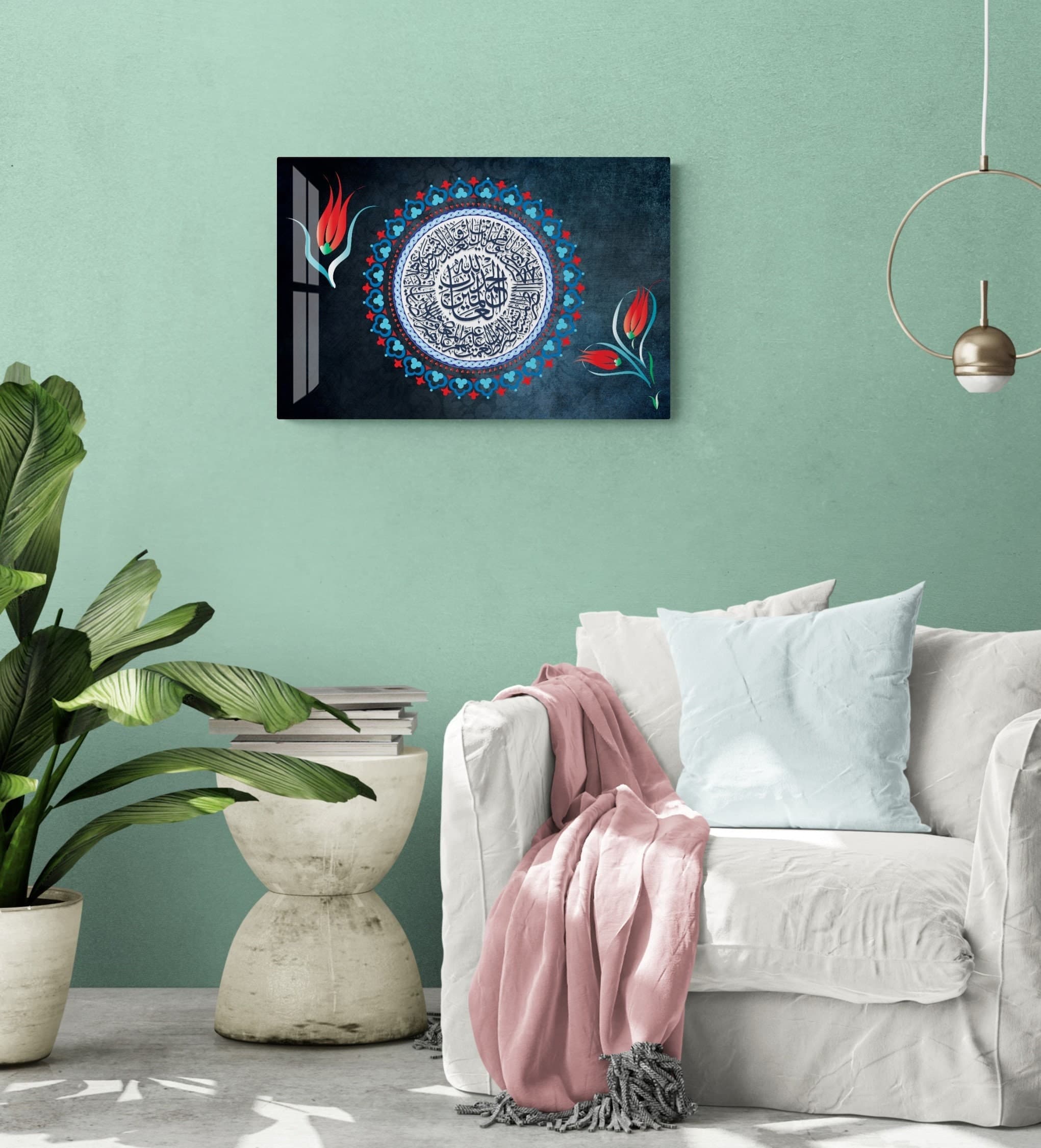 Glass Fatihah Islamic Wall Art, Tempered Glass Islamic Wall Decor, Wedding Gifts for Muslims, Arabic Calligraphy, Quran Decoration - image 5