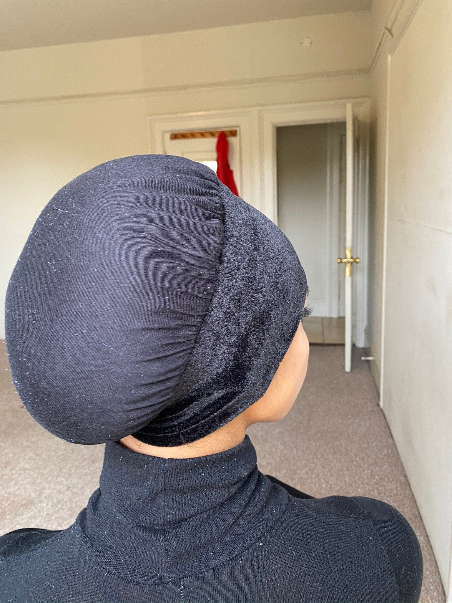 Versatile No-Slip Hijab Tichel Turban Snood Underscarf Chemo Cap Volumizer Hair Loss ( Hijab Tichel Snood Chemo Turban)