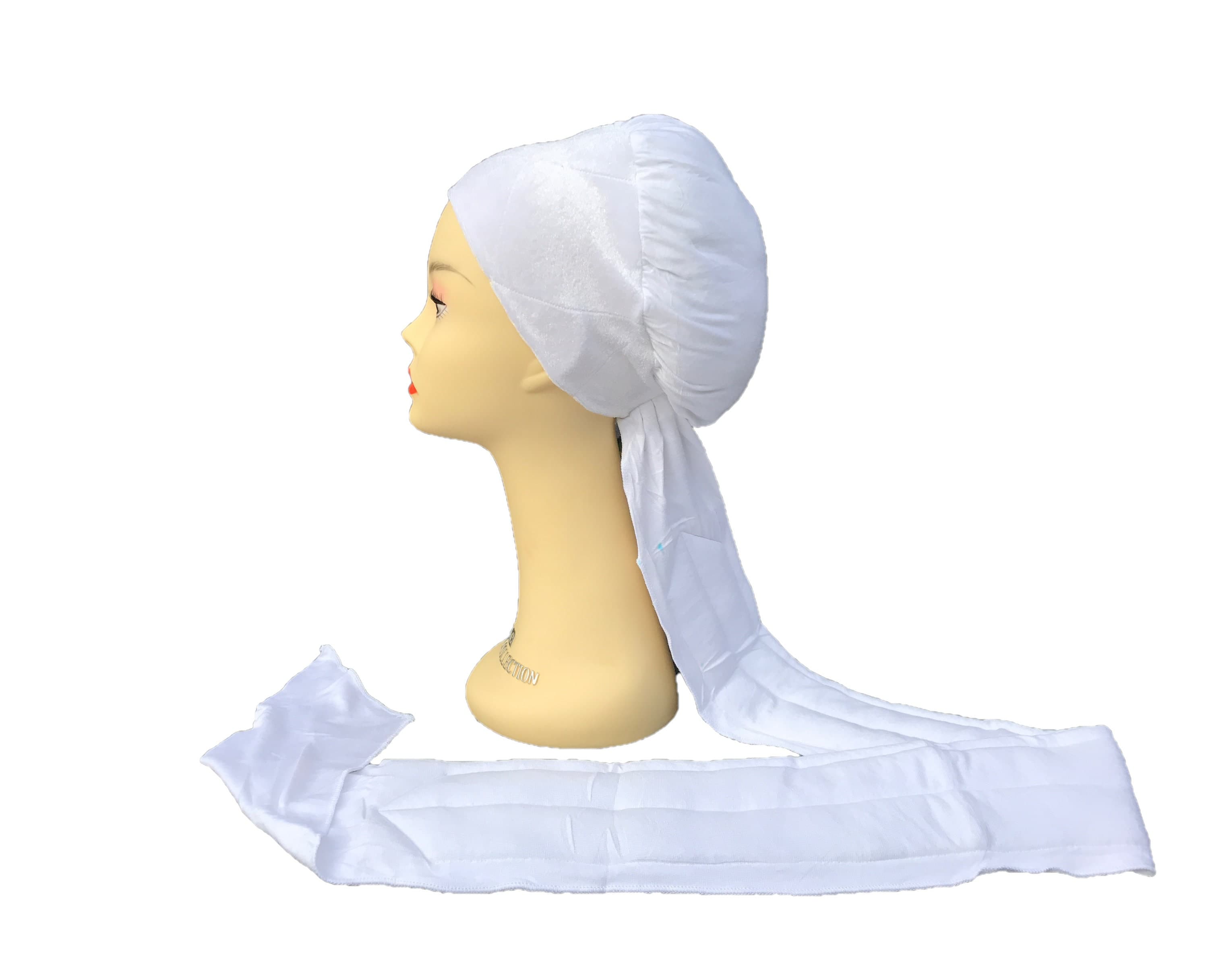 Versatile No Slip Hijab Tichel Chemo Turban Snood Underscarf Volumizer with Extra Volume Strip - image 3