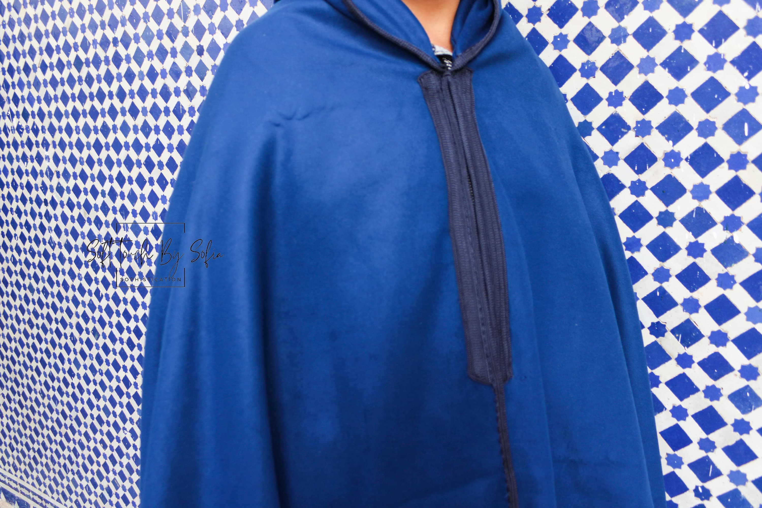 hooded winter cloak , selham, cloak with hood ,Moroccan burnous - image 5