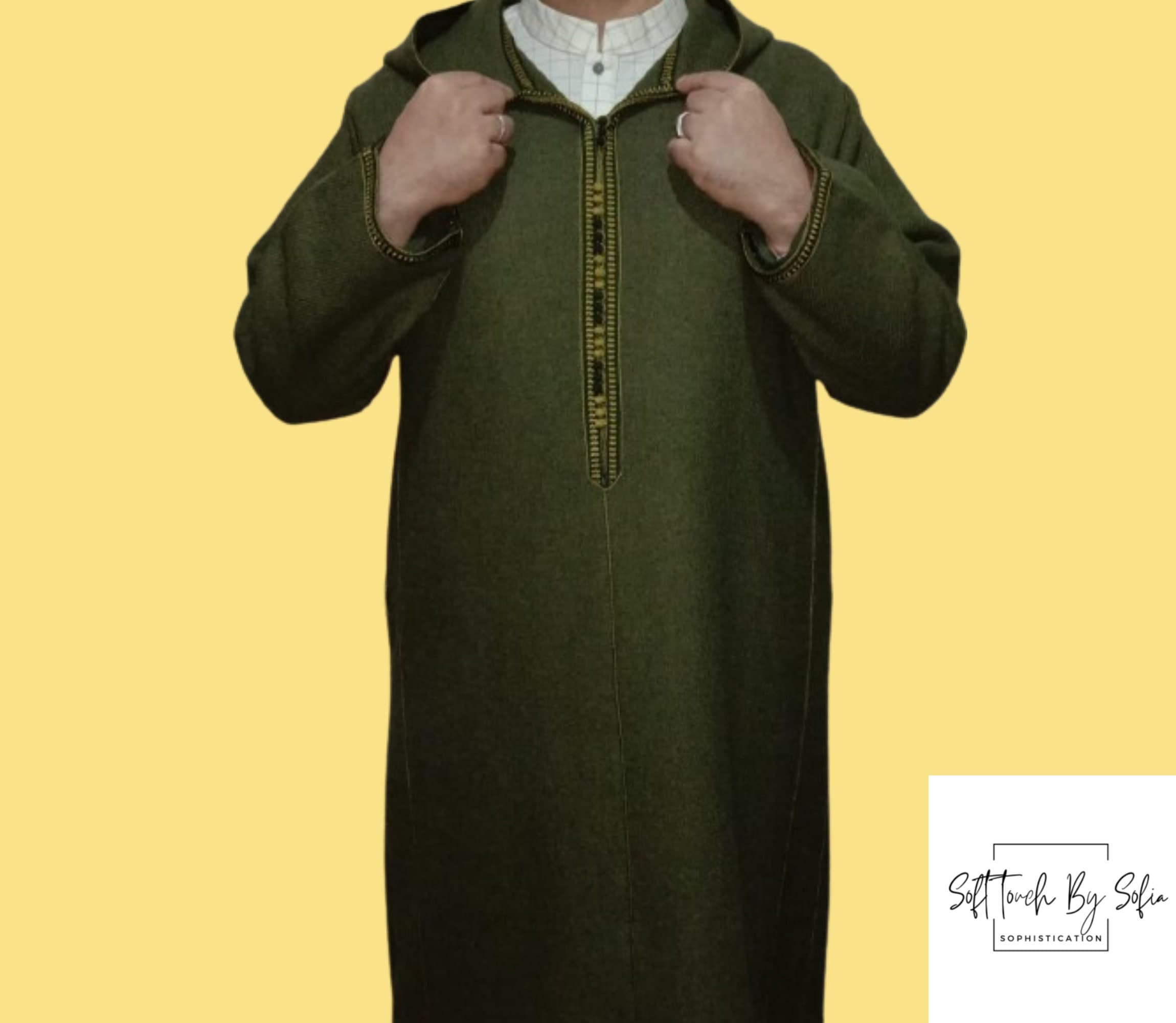 winter thobe ,Moroccan wool djellaba