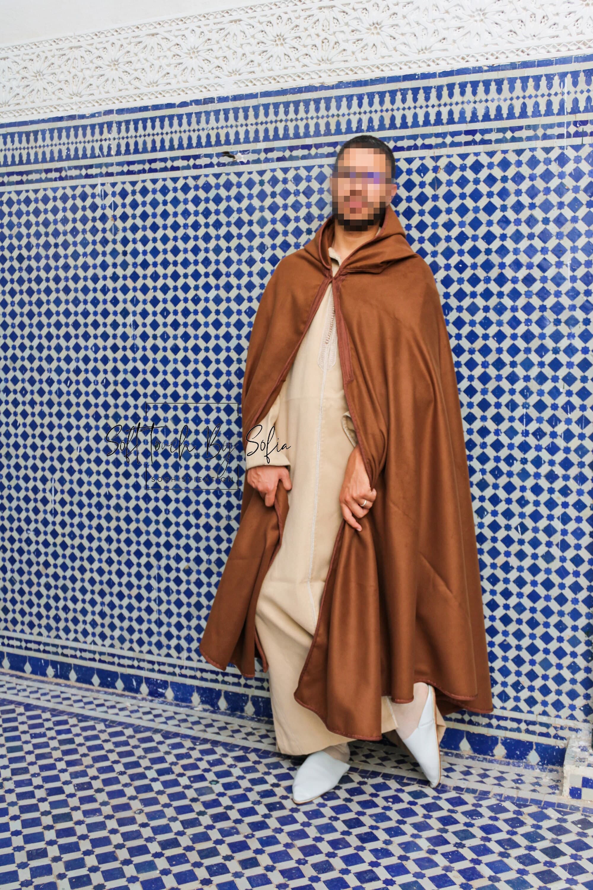 selham, Burnous ,cloak with hood ,hooded winter cloak
