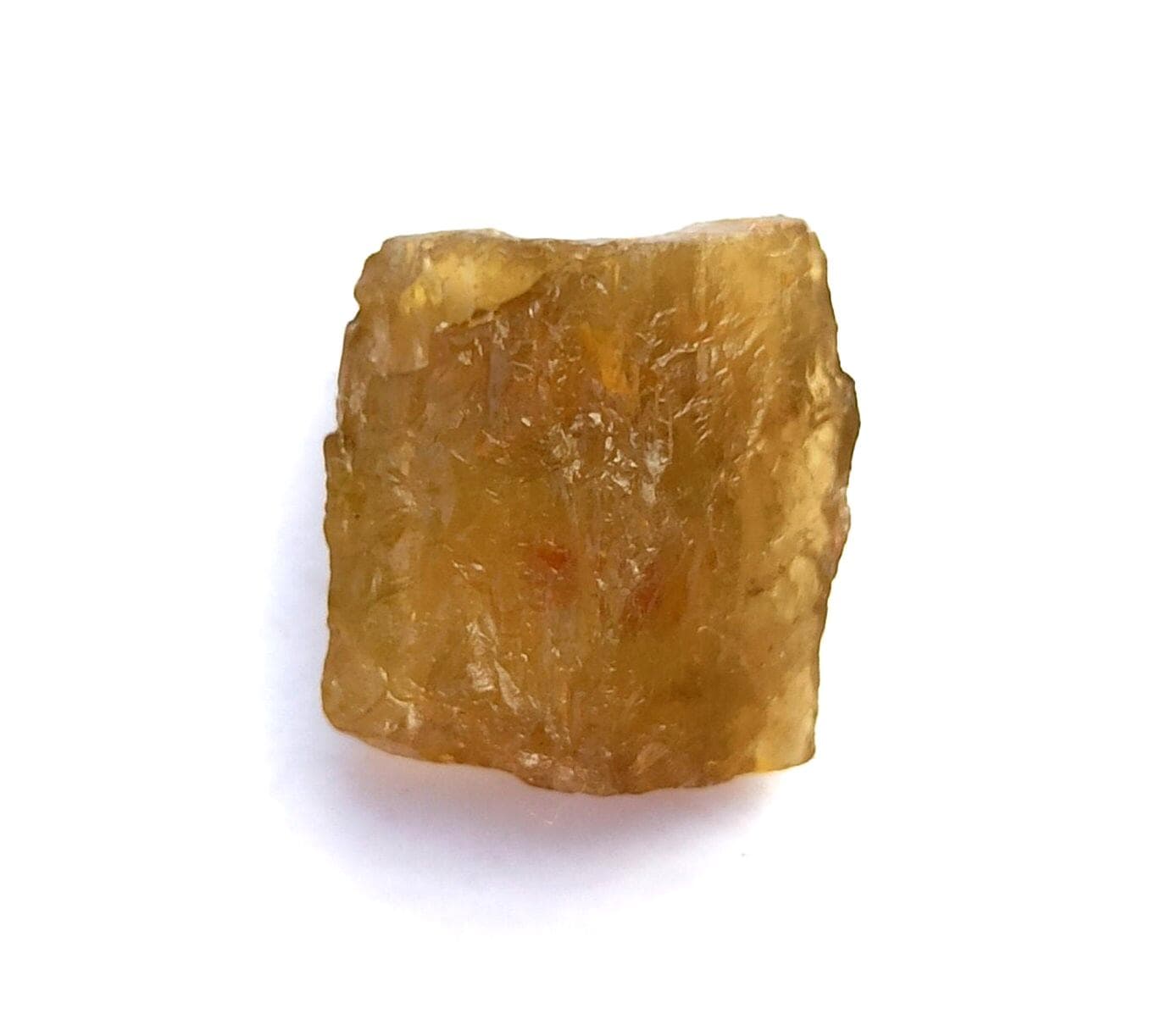 Raw Green Tourmaline Gemstone: 10 Carat Rough Healing Stone - image 3