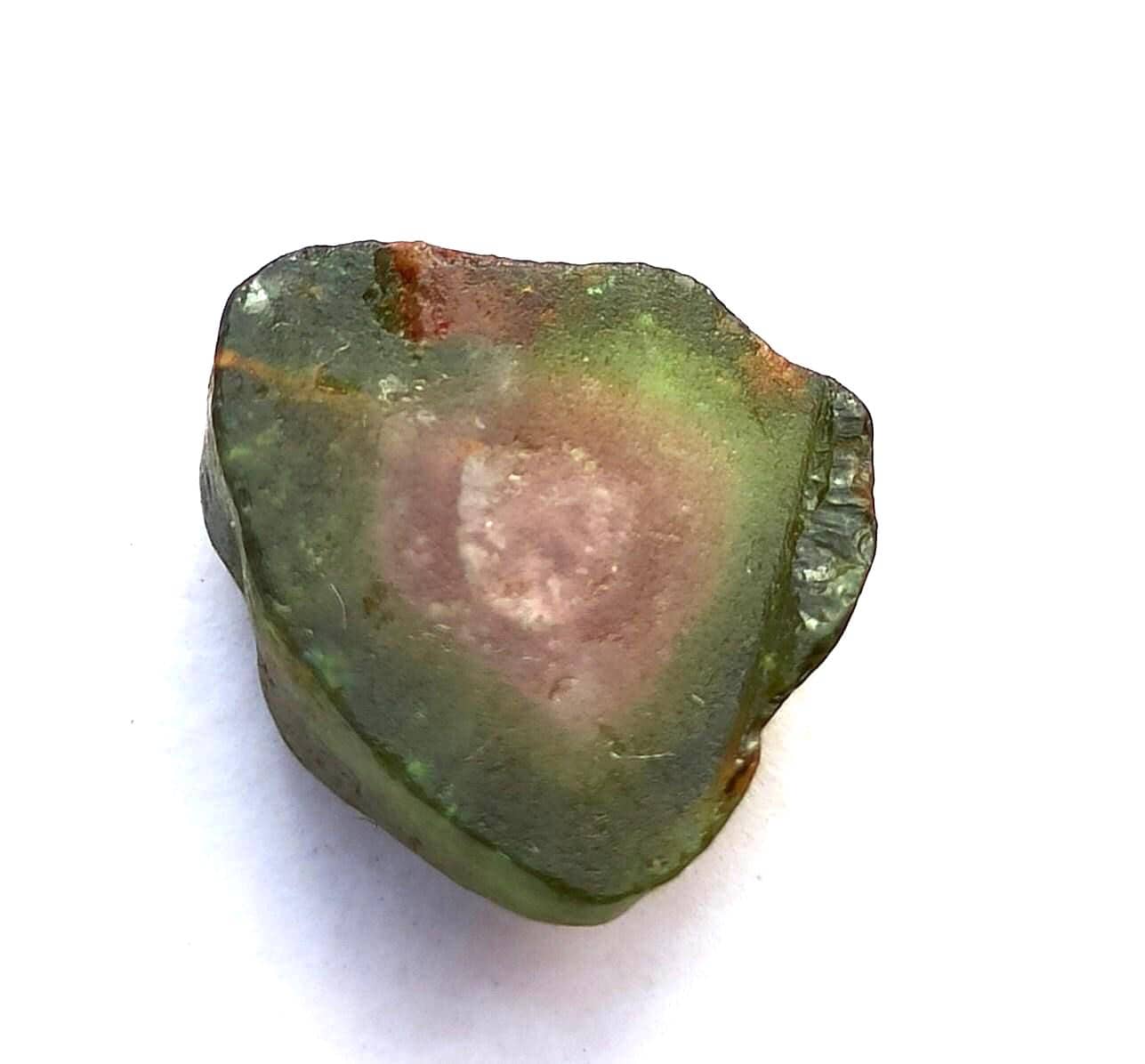 Raw Watermelon Tourmaline Stone 6 Carat Rough Crystal Chakra Healing Gemstone - image 5