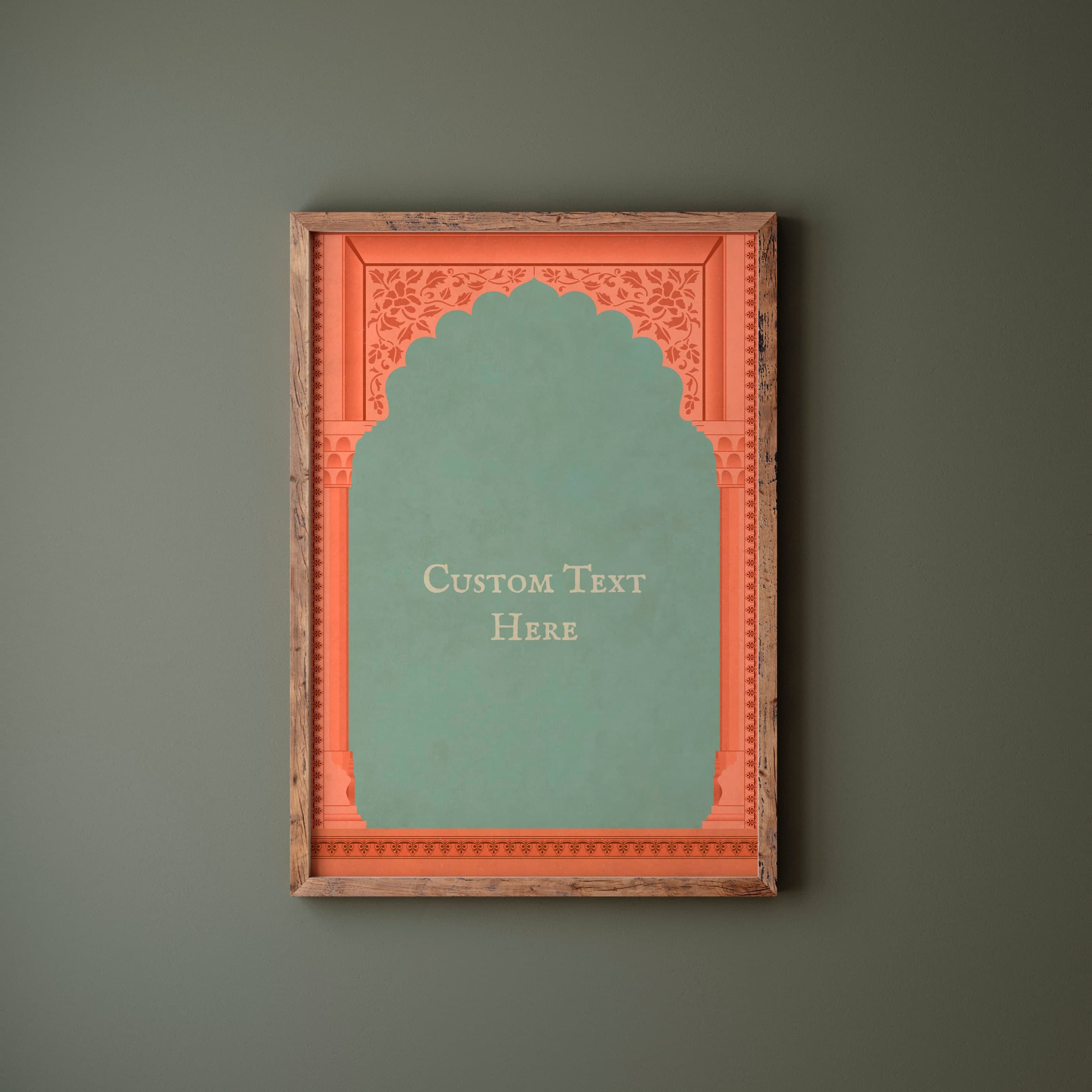 Custom Quote Wall Art Print: Patterned Home Decor (Frame Not Included) - image 4