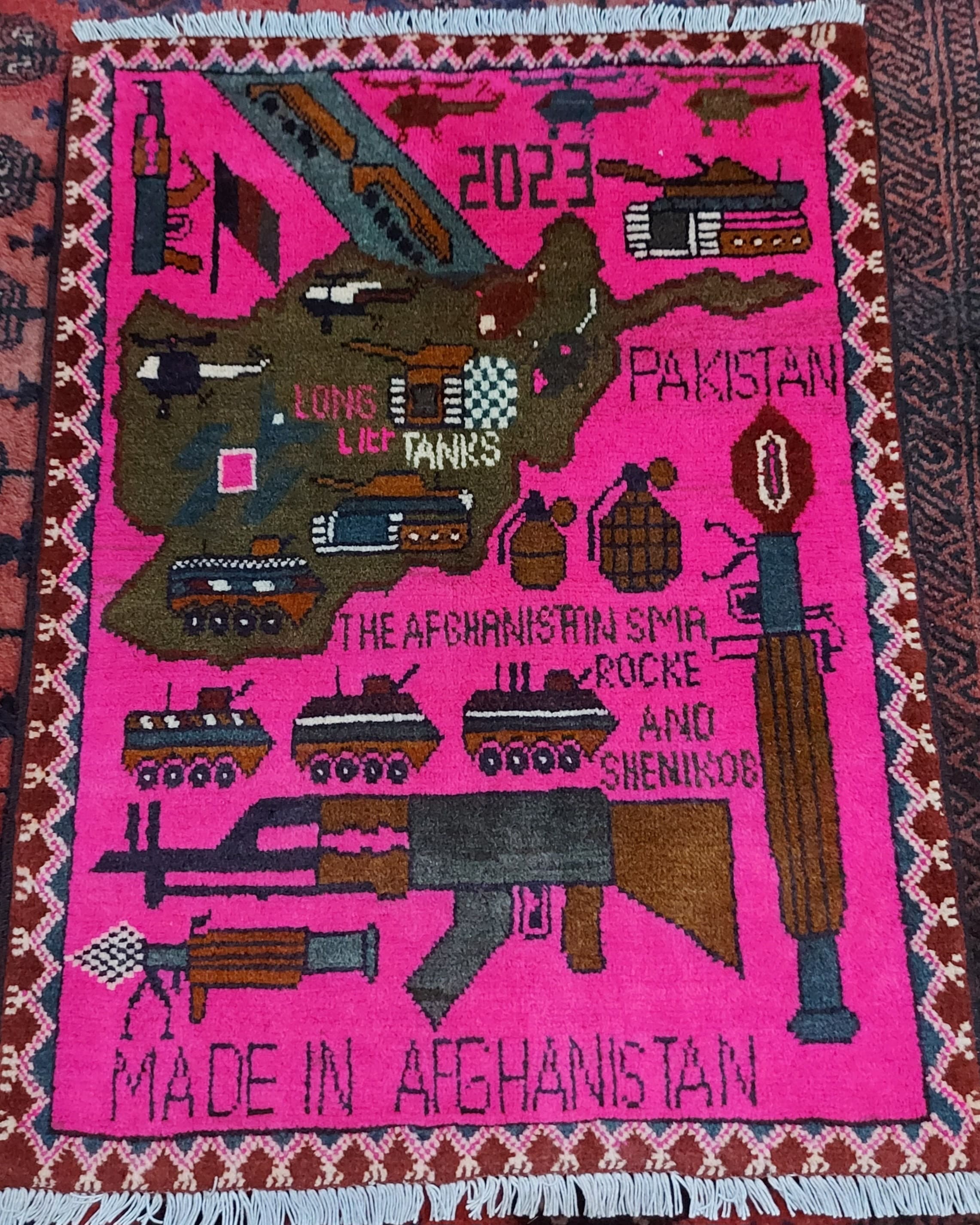 78x60 cm Classic Handmade Afghan war rug Beautifully made wool rug Nomadic Rug Oriental War Rug mini rug