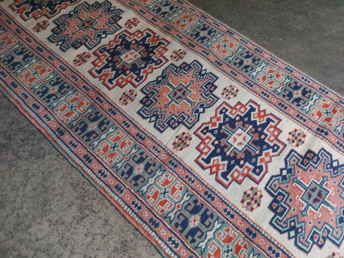Handmade sirvan  runner nice vintage wool rug oriental rug runner Hallway runner fine quality