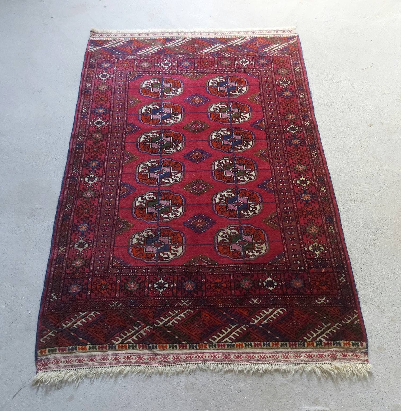125x80 cm Ideal Handmade Turkmen rug best wool rug small oriental rug Afghan beloch vintage rug decorative rug Turkmen sara rug