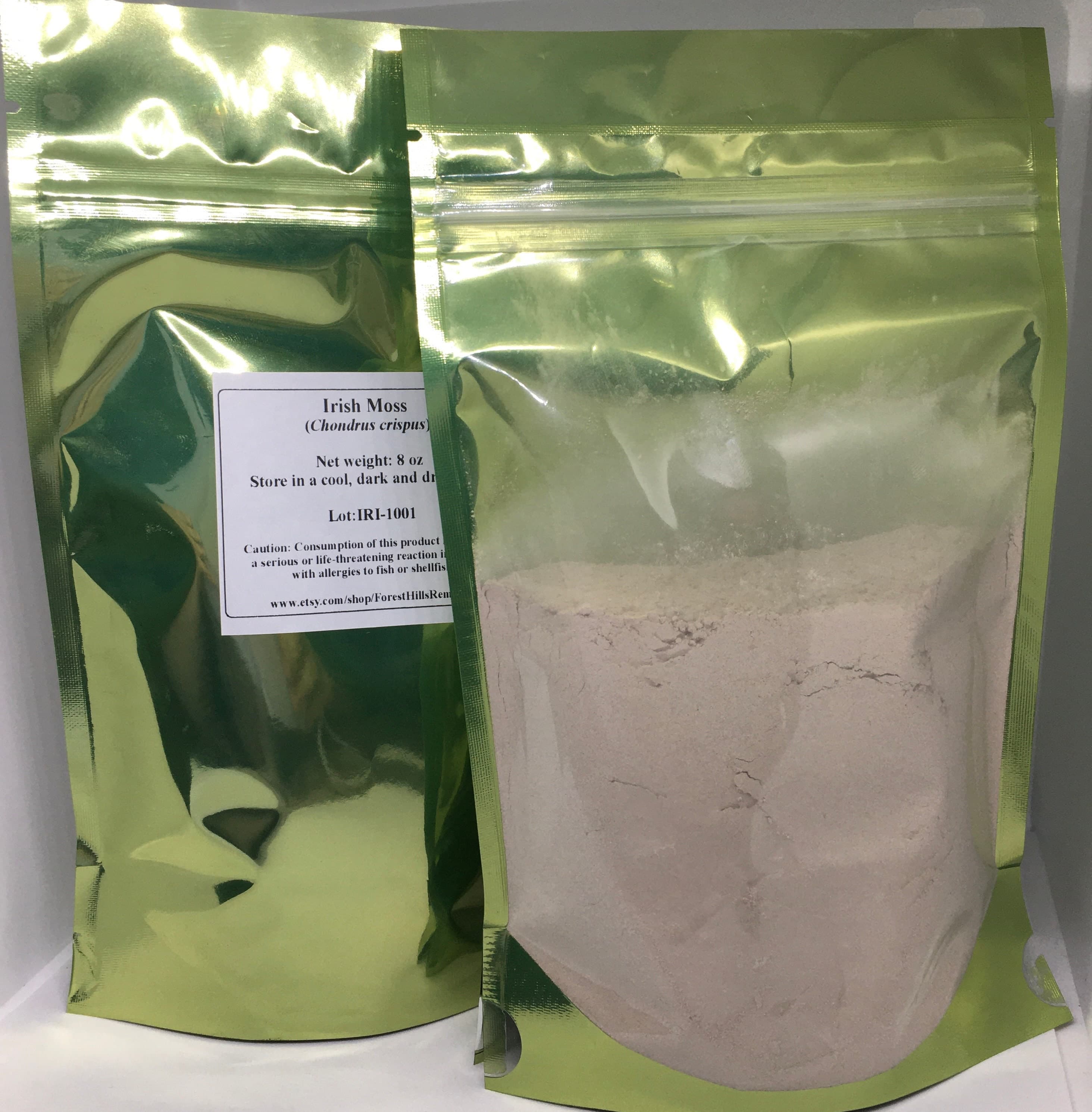 Irish Moss Powder, 100% Pure Sea Moss, Forest Hills Remedies, Retail and Wholesale - image 3