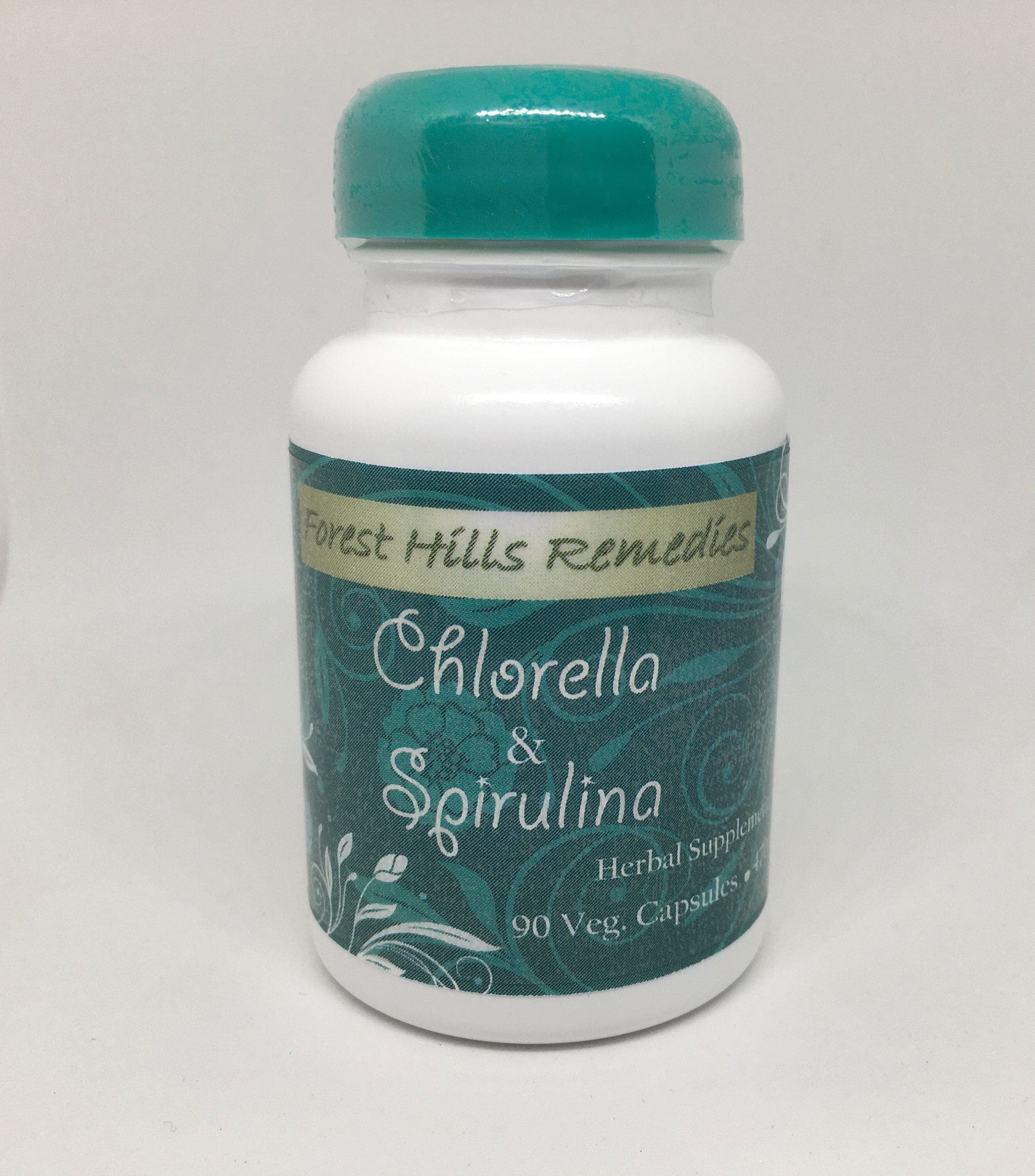 Chlorella and Spirulina Vegan Capsule, 100% pure and organic, retail and wholesale