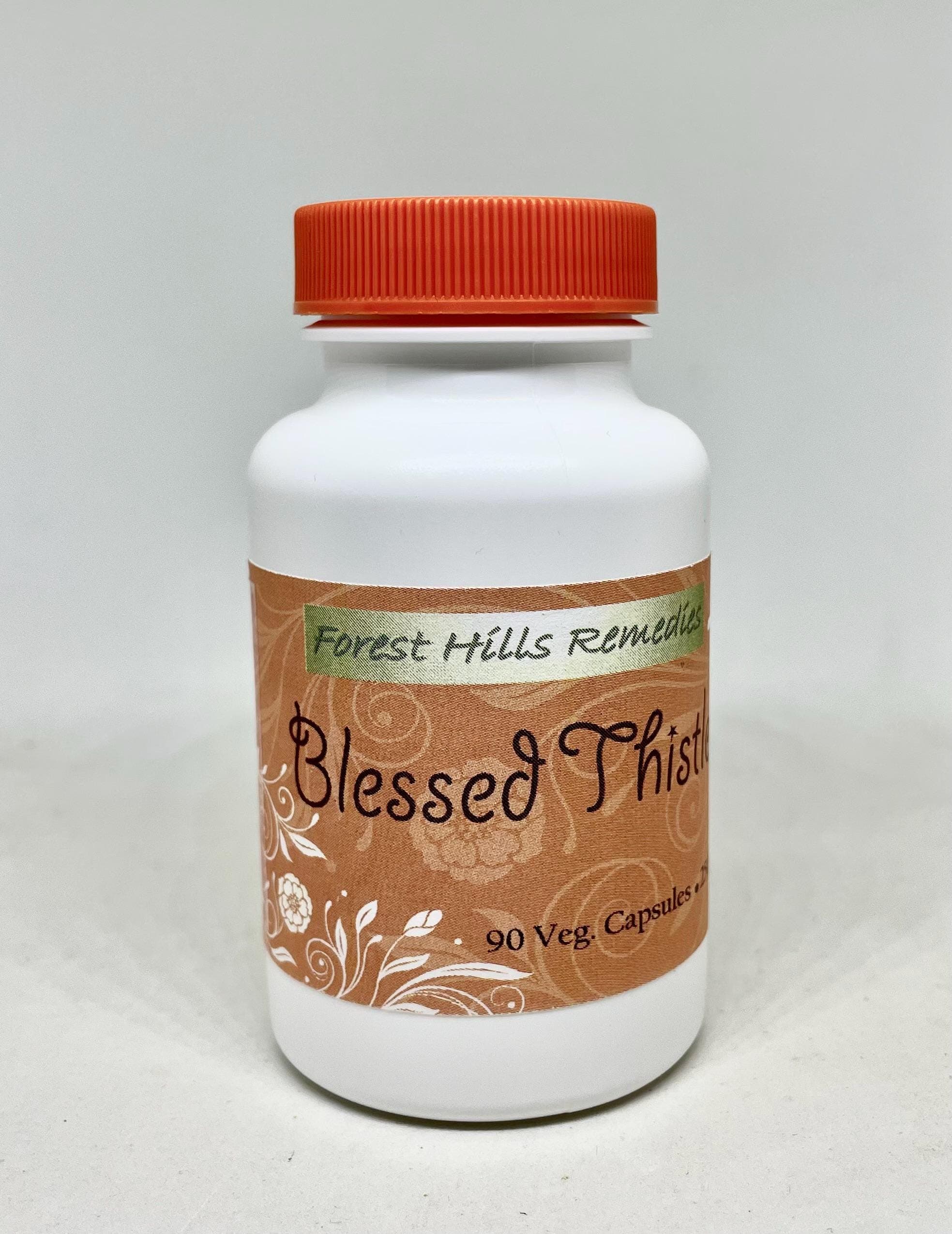 Blessed Thistle, Cnicus benedictus, Vegan, Kosher, Halal Capsule, 100% Pure and Fresh to Orders, Wholesale and Retail