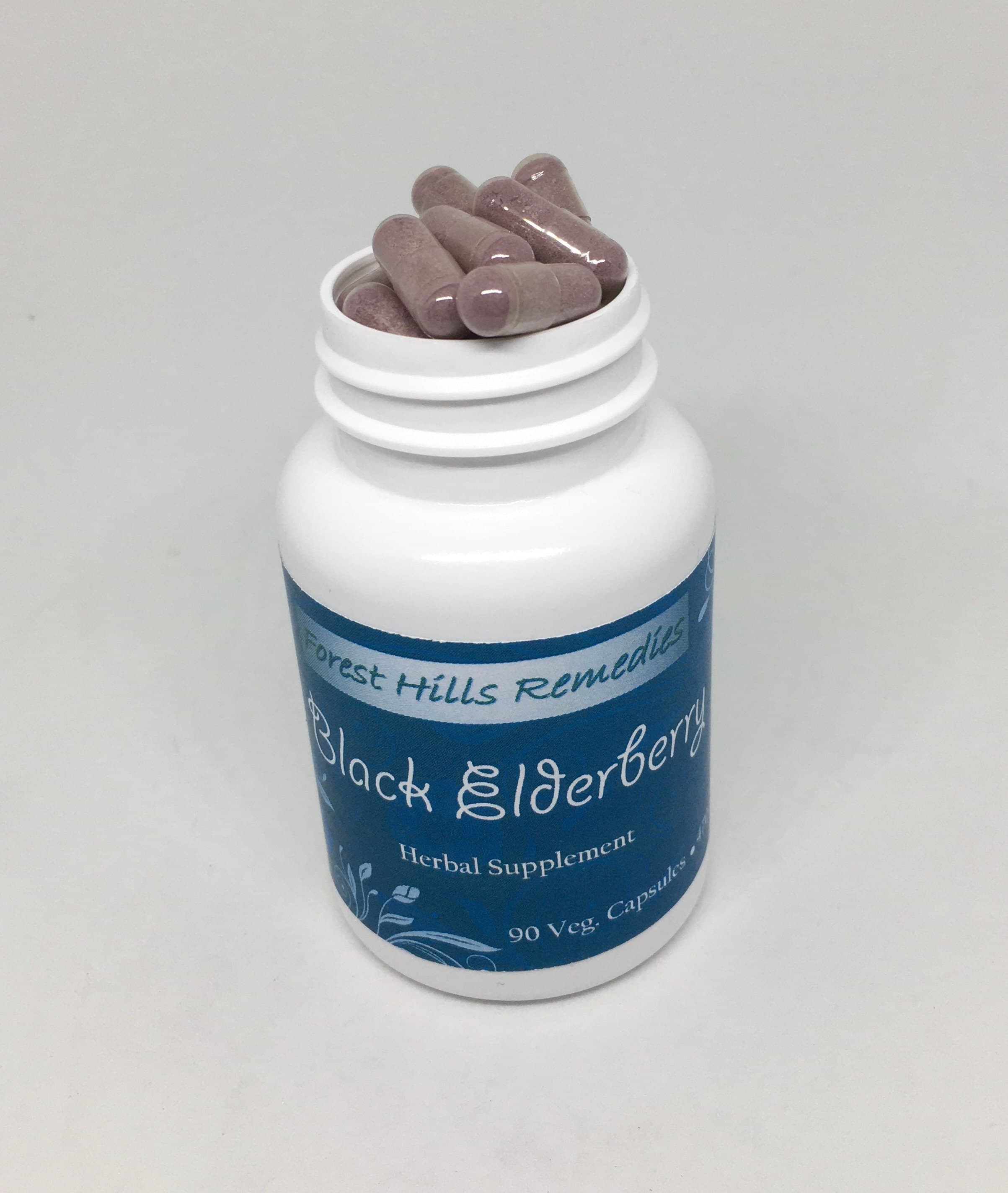 Black Elderberry Vegan Capsules, Sambucus nigra Fruits, Kosher, Halal, Wholesale and Retail - image 5