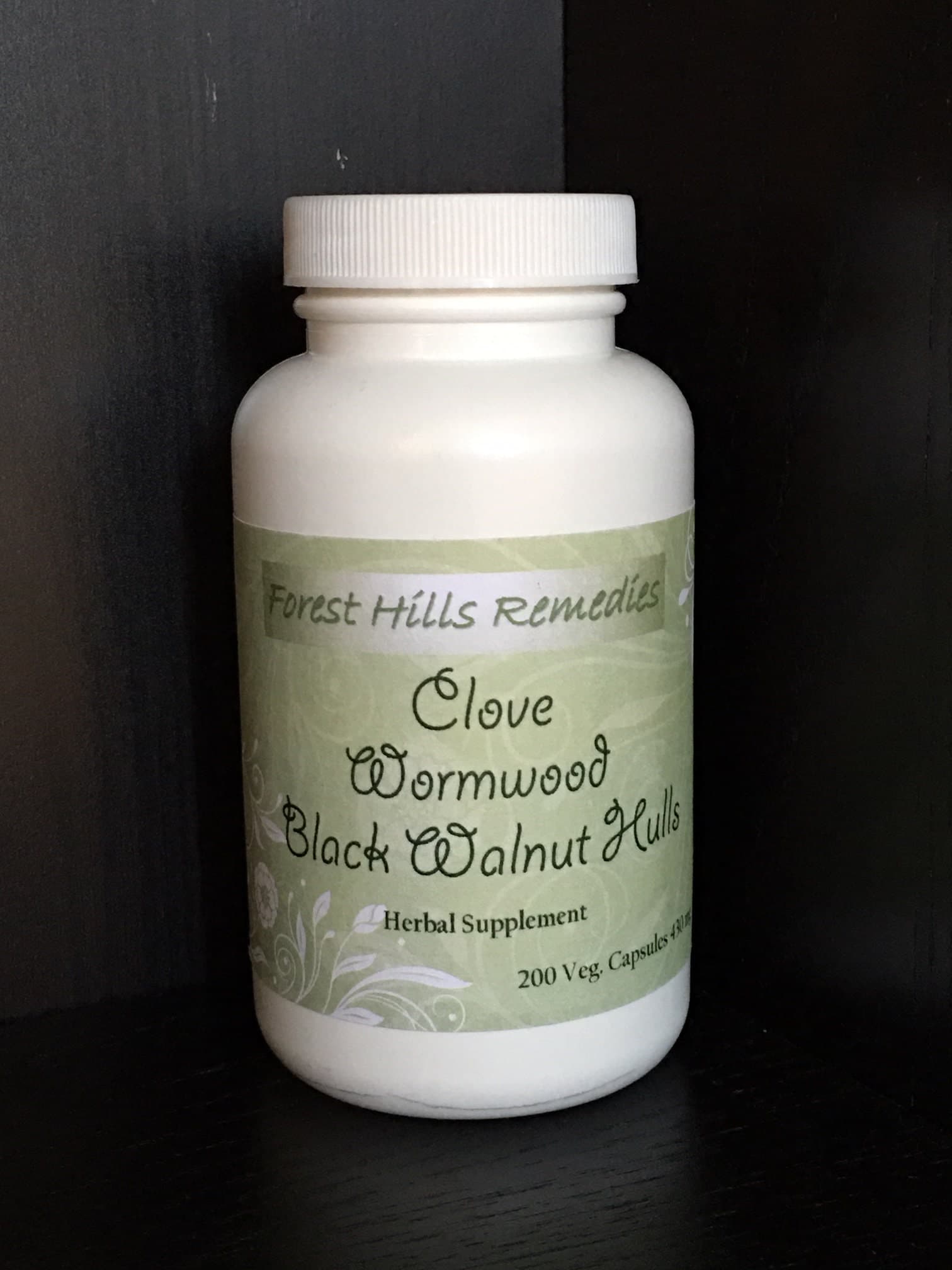 Clove, Wormwood, Black Walnut Hulls Vegan Capsules - image 3