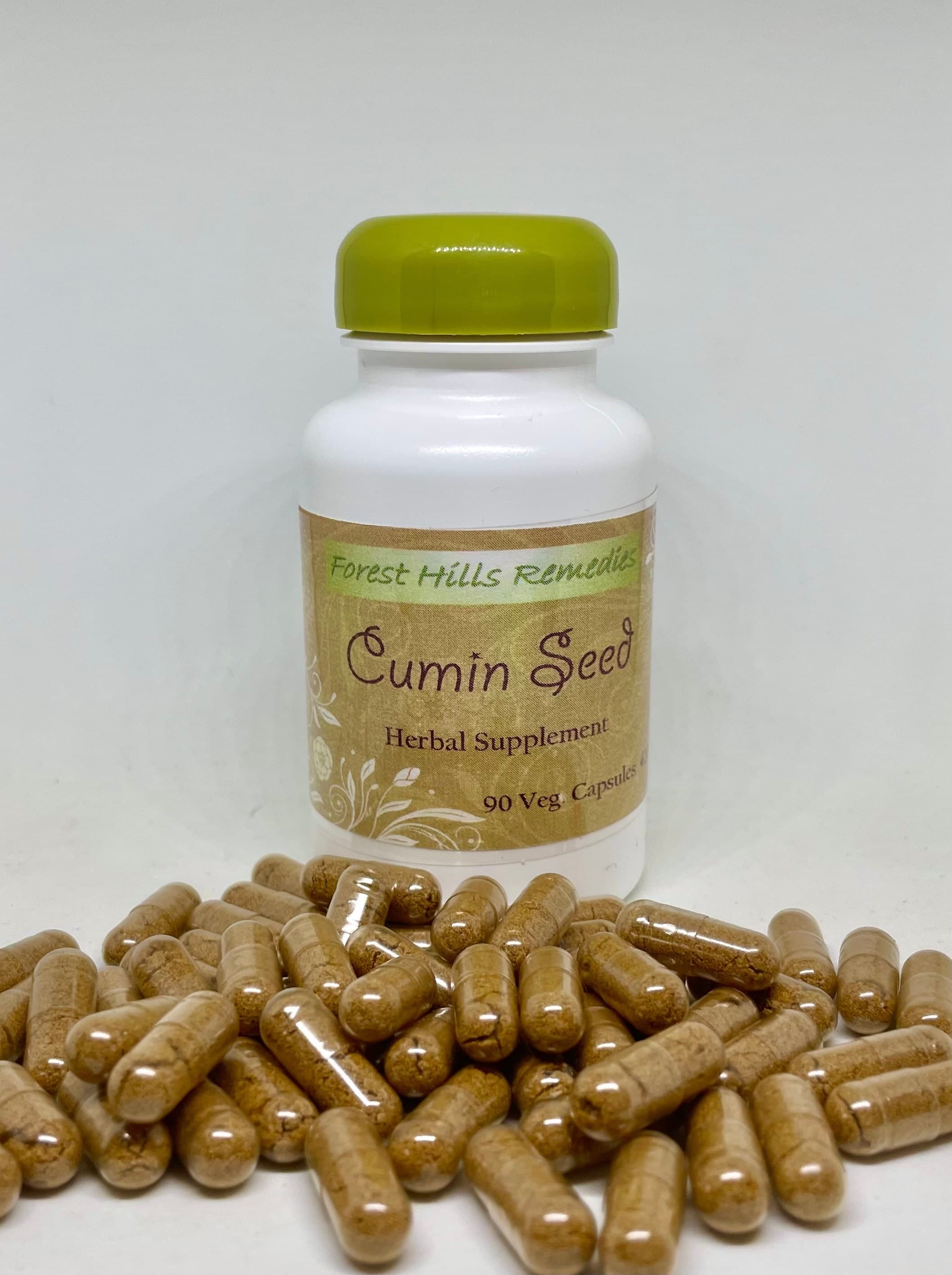 Organic Cumin Seed Powder Vegan Kosher Halal Capsule, Retail and Wholesale