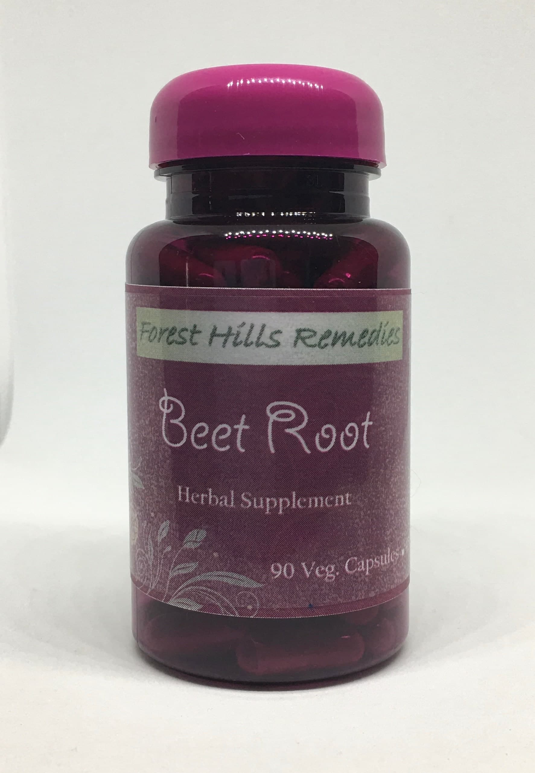 Beet Root Vegan Capsules, 100% Pure Organic Ingredients, Retail and Wholesale