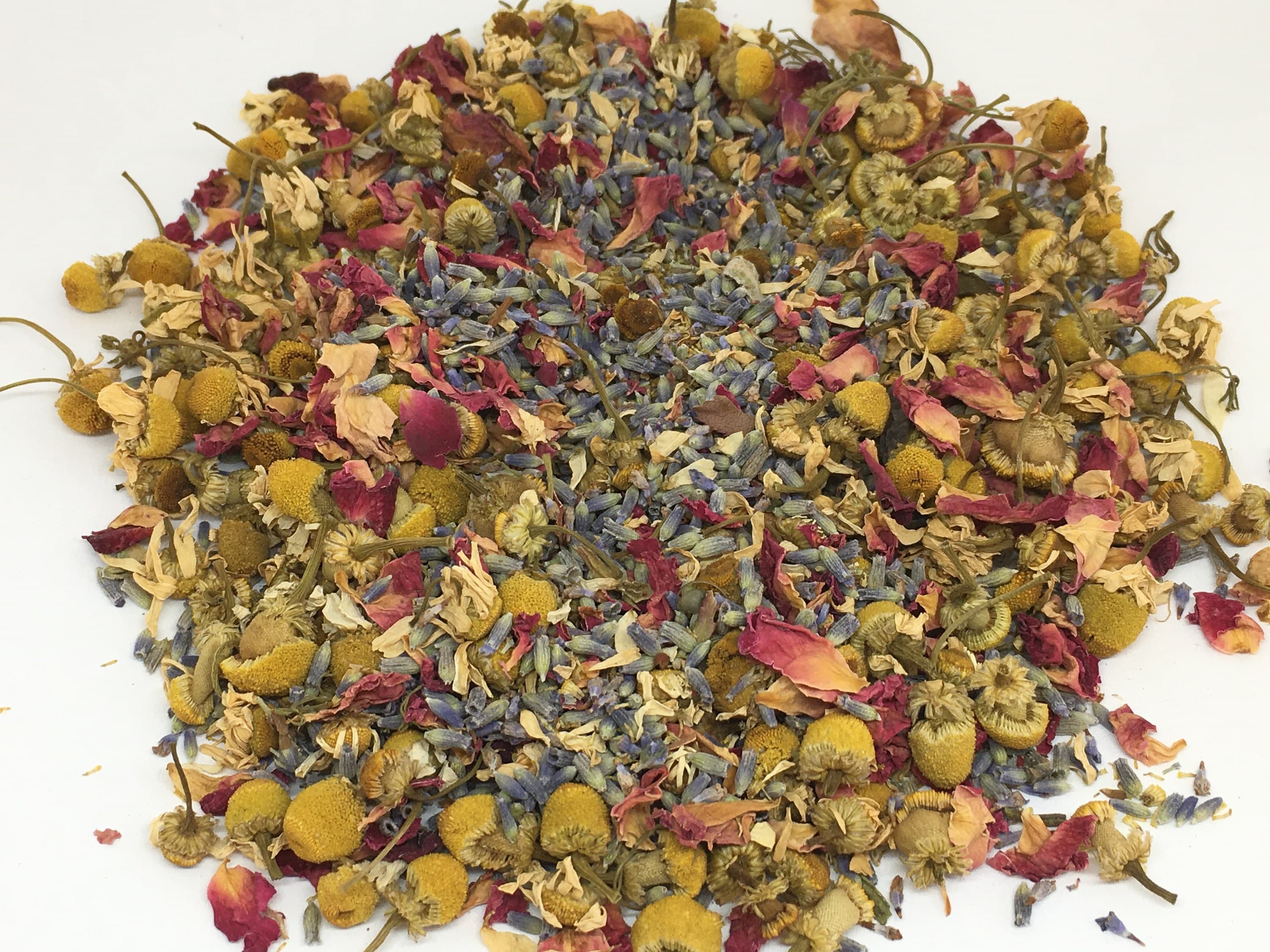 Good Night Tea, Bedtime Tea Blend of Lavender, Chamomile and Rose, Calming & Relaxing - image 3