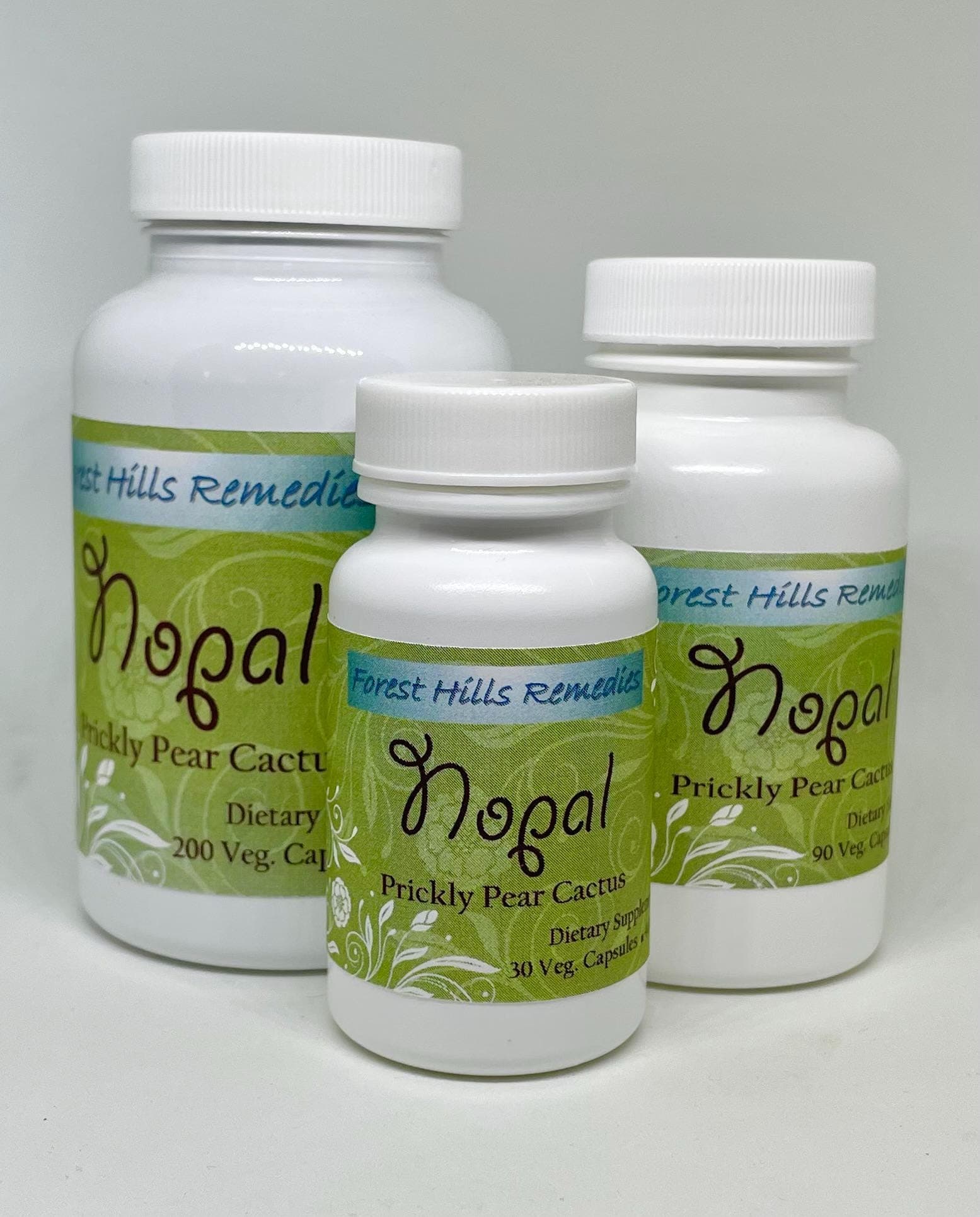 Nopal Vegan Kosher Halal Capsules, 400 mg, Opuntia Ficus-Indica, Retail and Wholesale, Free Shipping - image 5