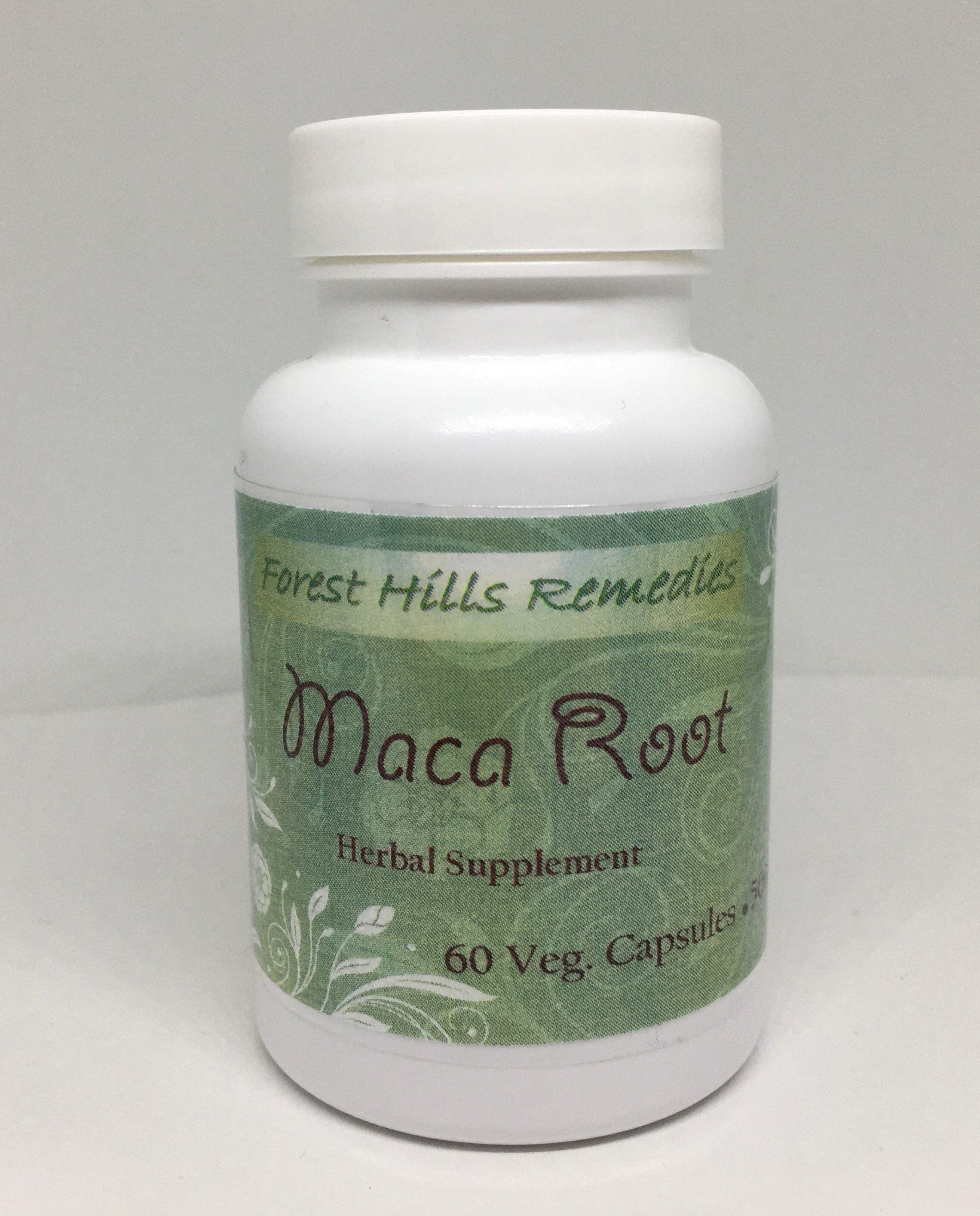 Organic Peruvian Maca Root Capsules, Vegan Kosher Halal
