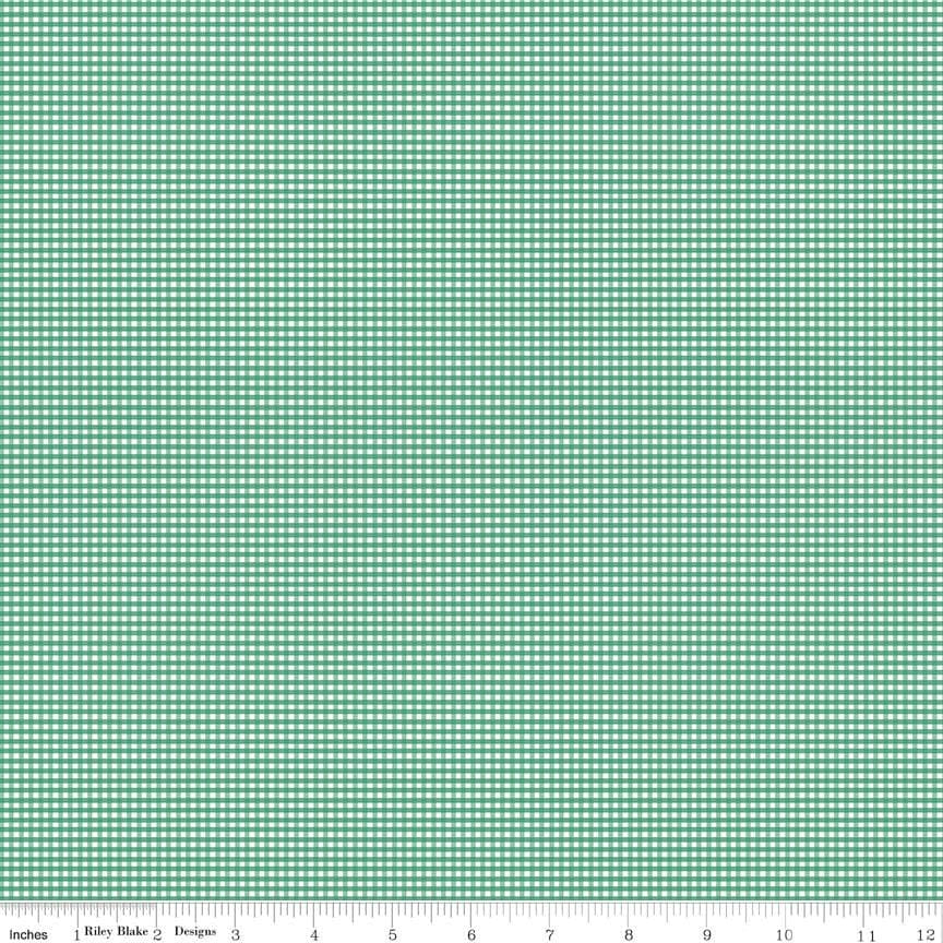 Micro Gingham Alpine by Riley Blake Designs - C455-ALPINE
