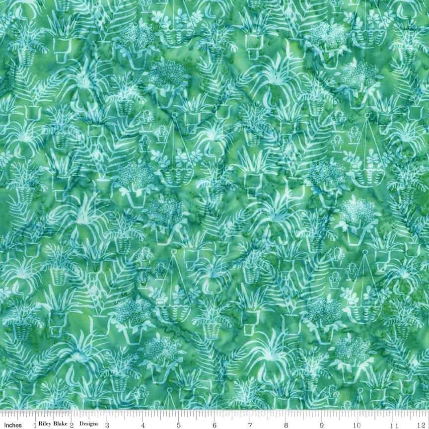 Expression Batiks Plant-Based Misty Teal by Sew Yeah Quilting for Riley Blake Designs - BT23325-273