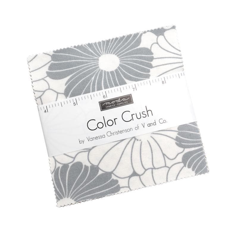 Color Crush Charm Pack by V and Co. Vanessa Christenson for Moda Fabrics - 10880PP