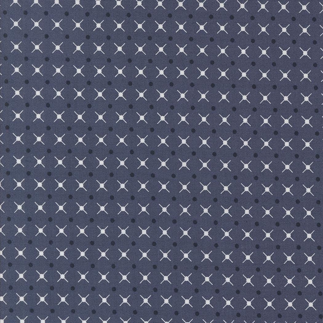 Color Crush X and O Blenders Dot Indigo by V and Co. Vanessa Christenson for Moda Fabrics - 10887 14