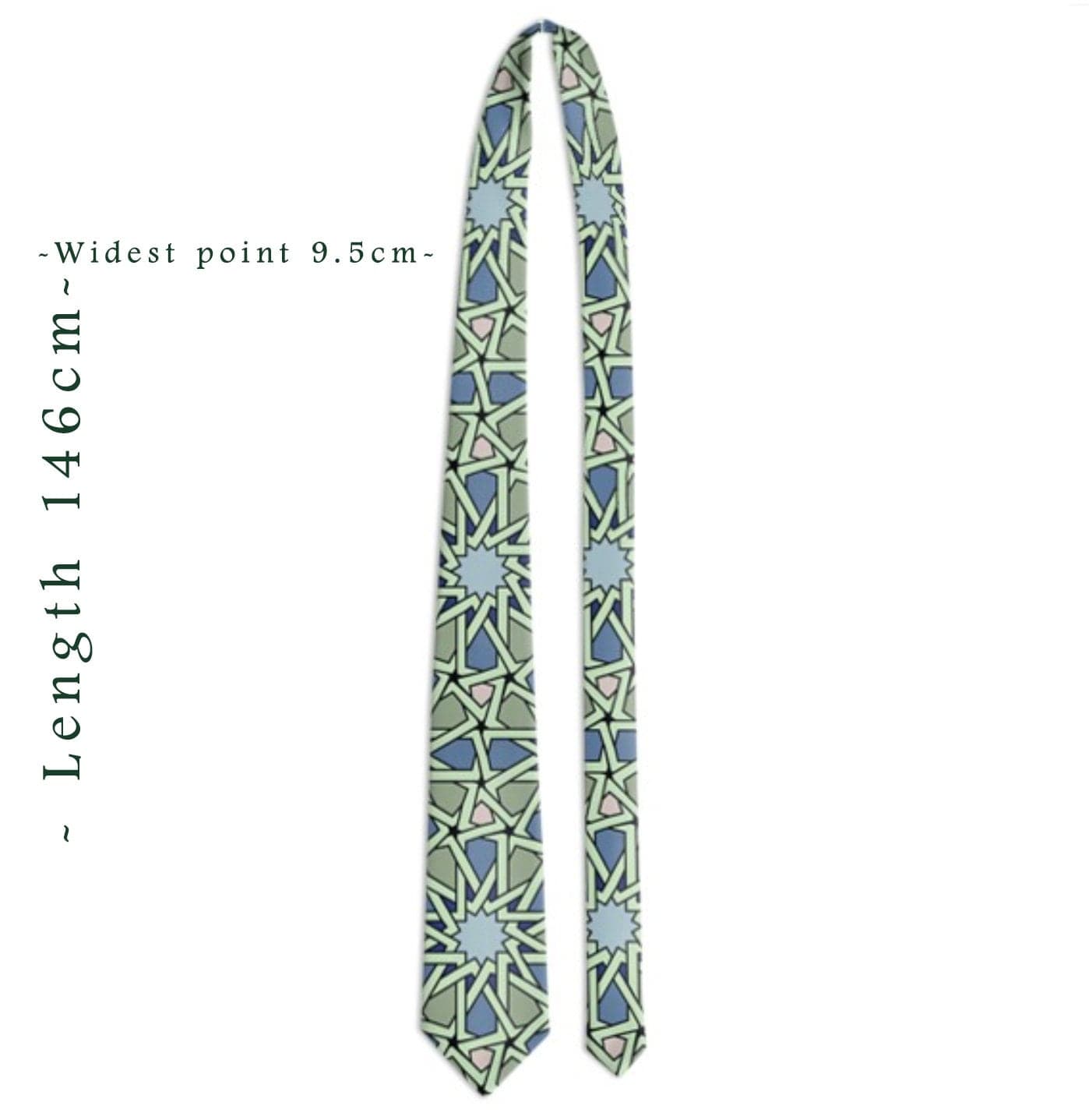 Ornamented Patterned Tie | Inspired by Islamic Art - image 5