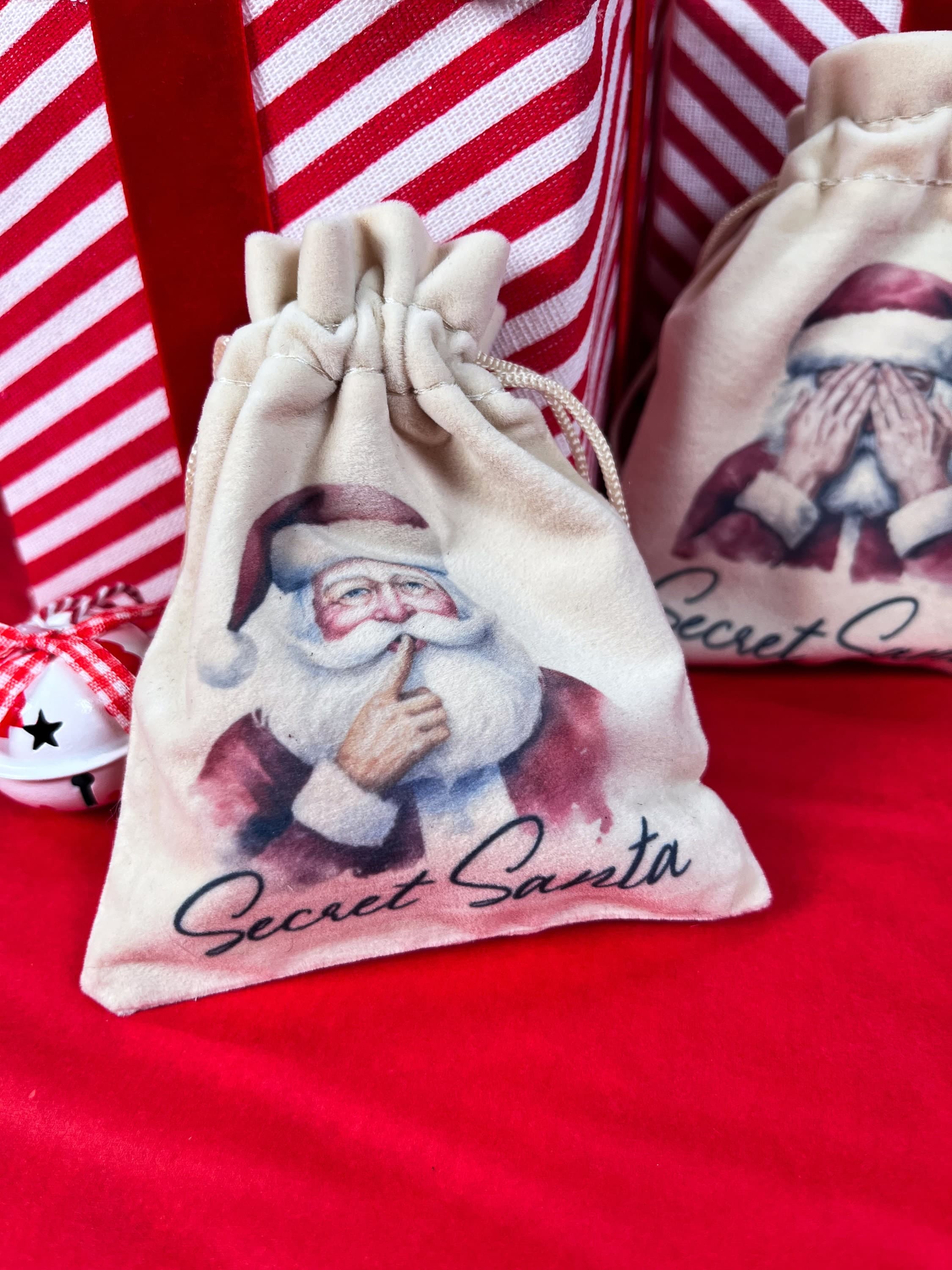 Secret Santa Gift: Velvet Pouch with Surprise Item - image 3