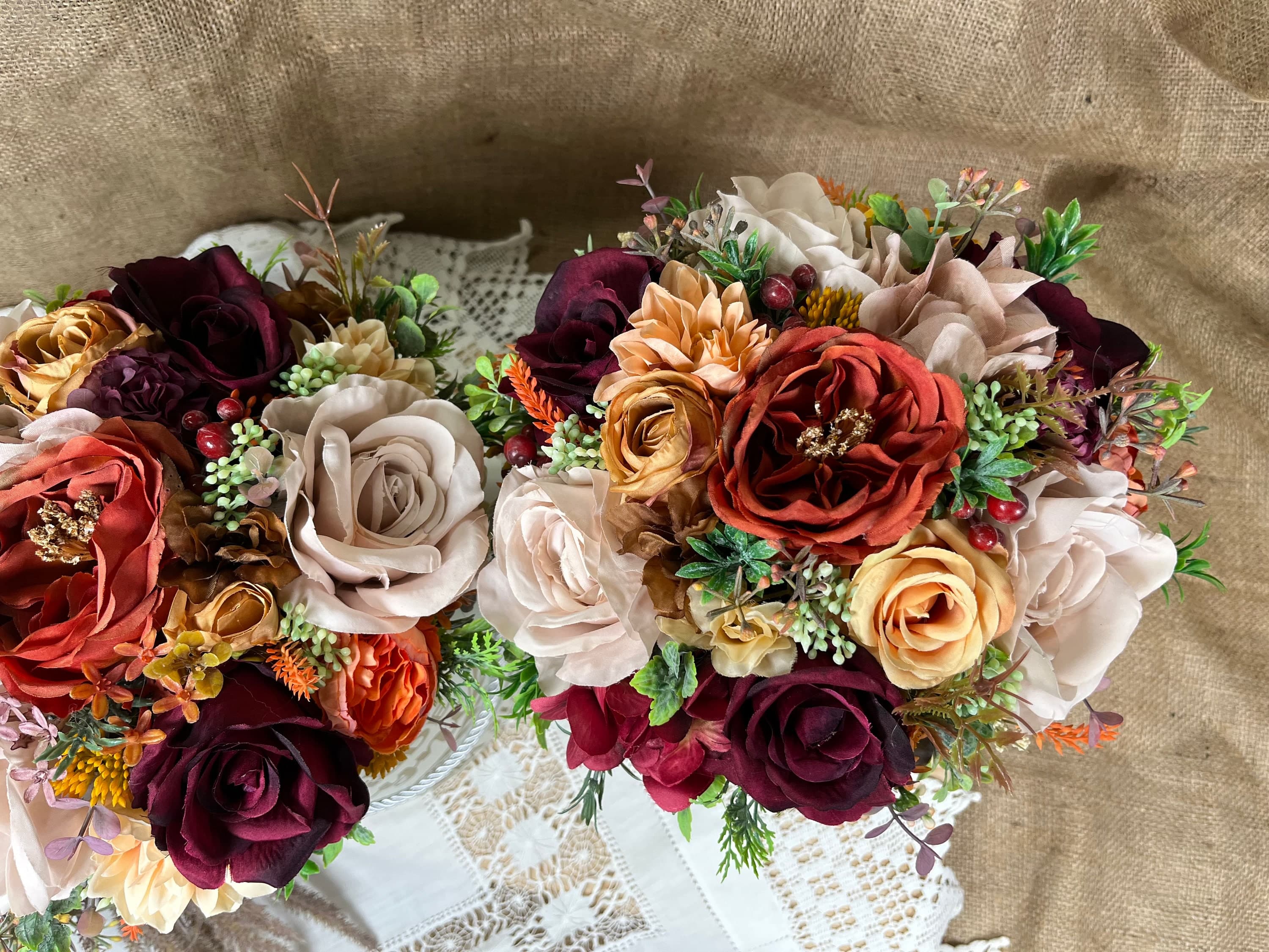 AUTUMNAL WEDDING FLOWERS