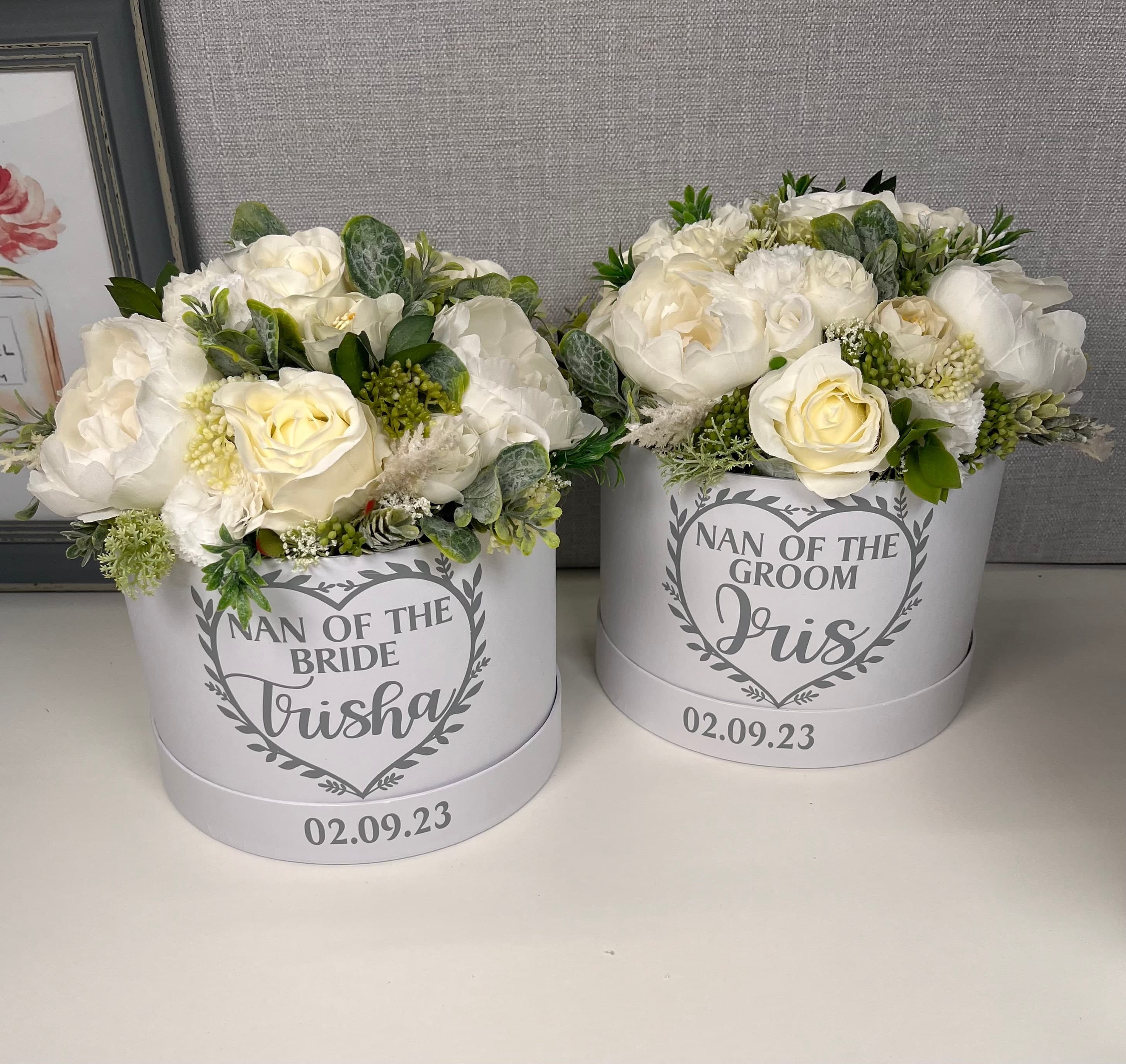 Personalised Mother of the Bride and Groom wedding gifts