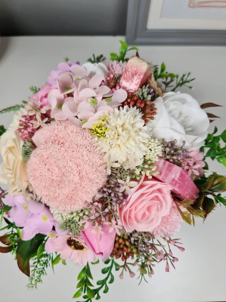 Personalised Soap Flower Bouquet, Gift Box For Her - image 3