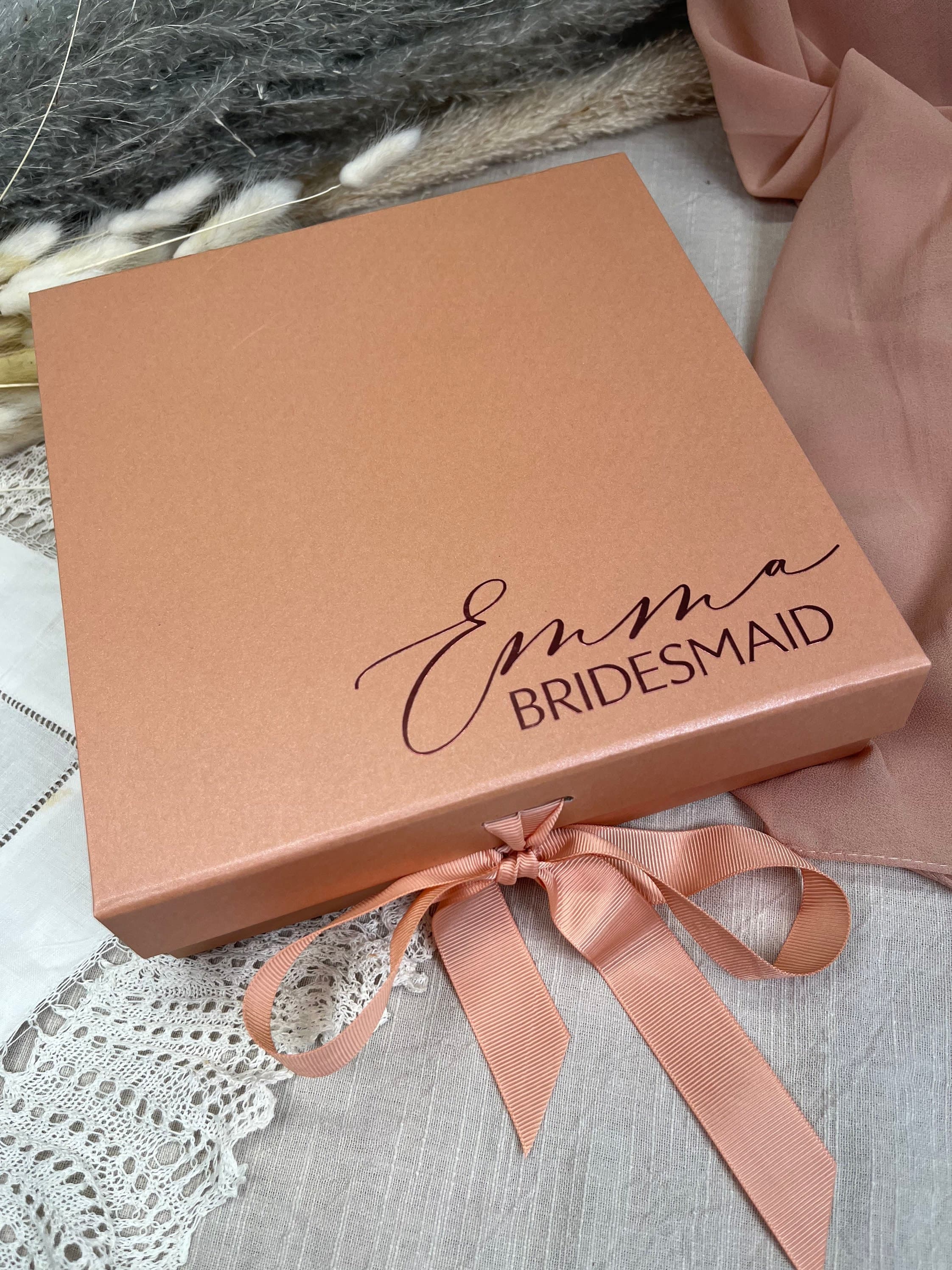 Personalised Bridesmaid Proposal Box, Wedding Gift Box - image 4