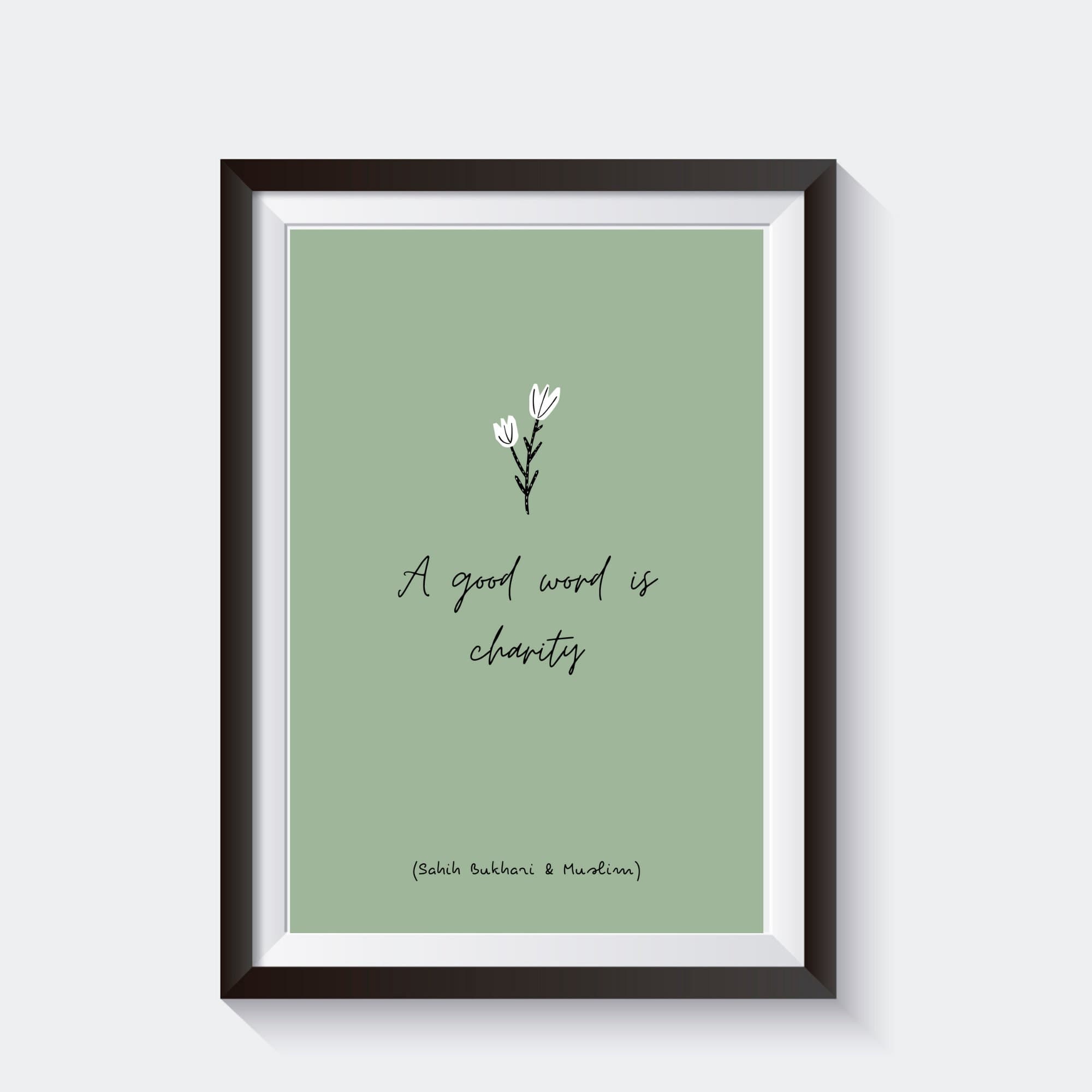 Hadith quote | Islamic wall art | Islamic art | Islamic home decor | Islamic gifts | Islamic print | Islamic quote | - image 3