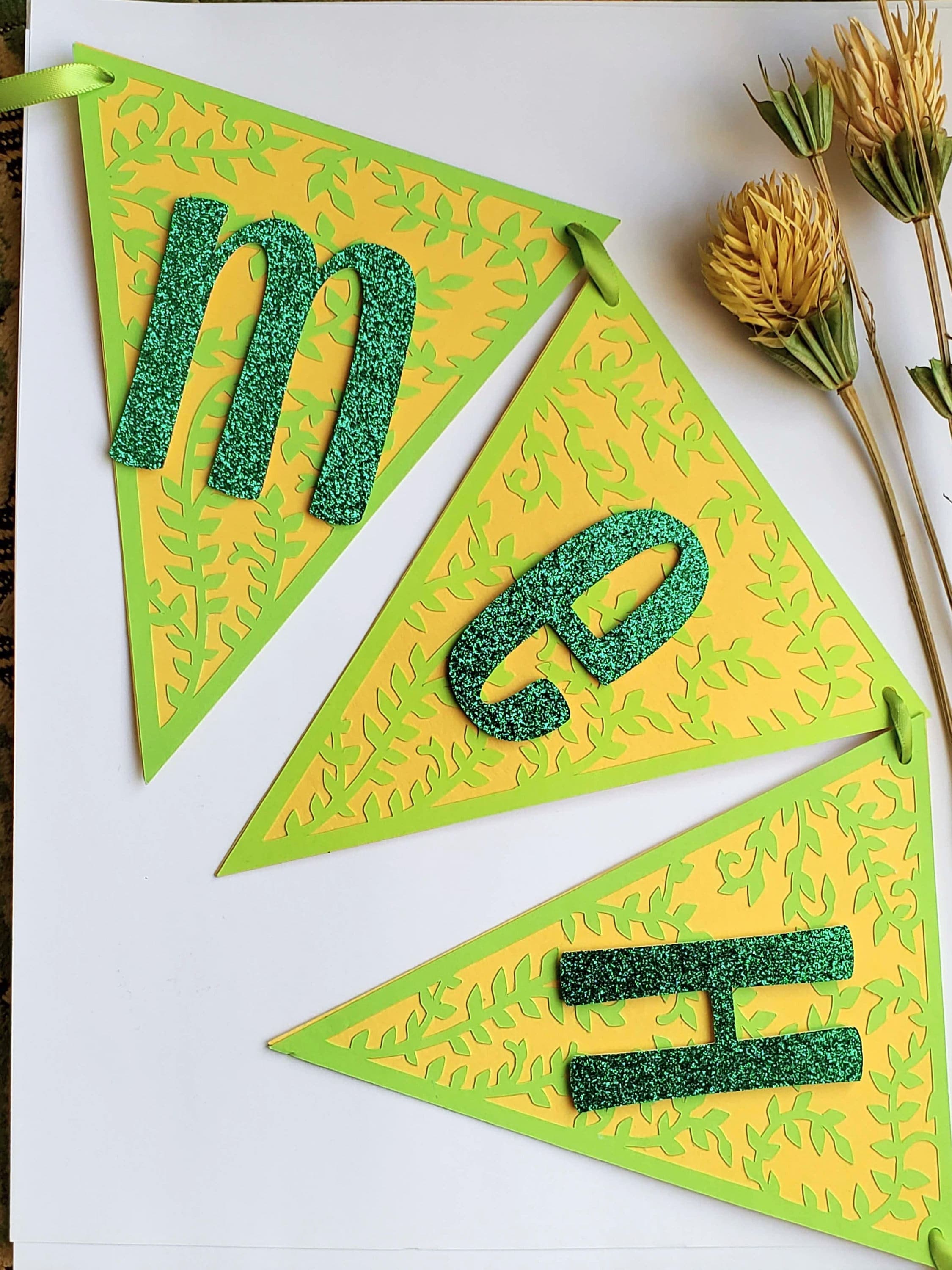 Customized Green and Yellow Banner for Mehndi Ceremony, Home Decoration for Sangeet Mehndi Dholki, Wall Hanging Decor for Mehendi Night