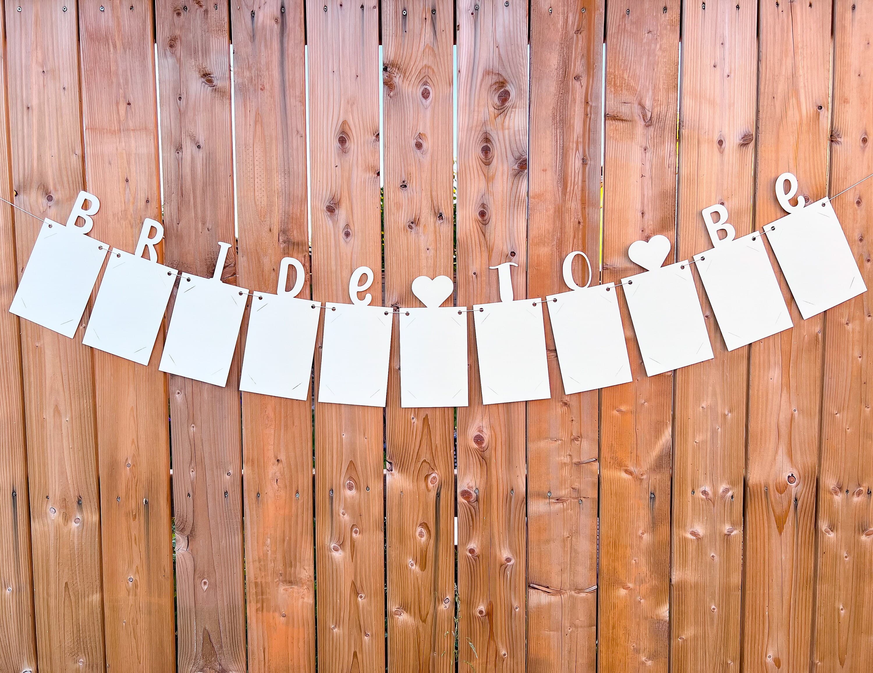 Bride To Be Photo Banner Bachelorette Party Decorations, Bridal Shower Decorations, Hen Do Party Photo Garland - image 5