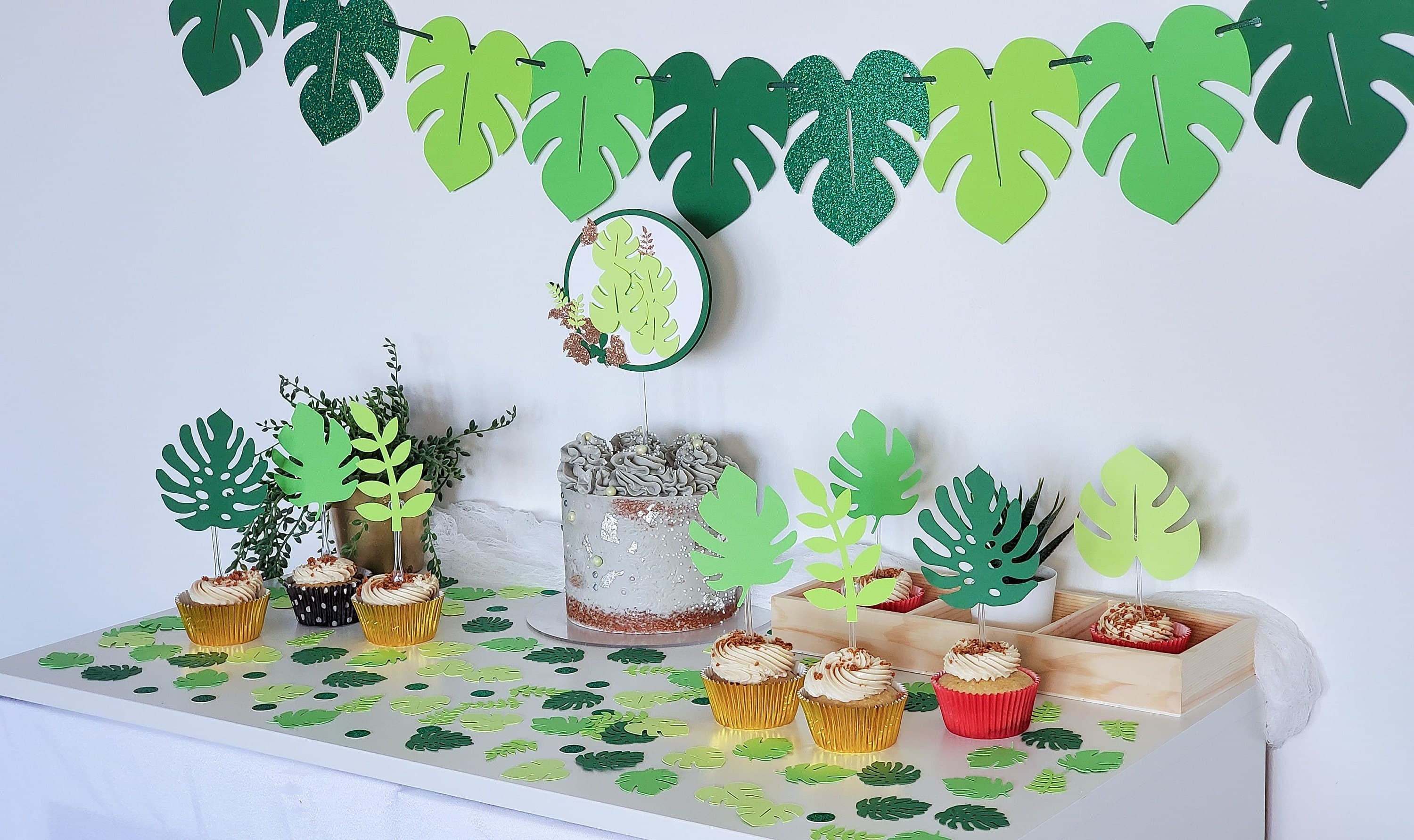 Safari Party Decor Package for Baby Shower, Complete Party Decoration Set for a Wild One Theme, Jungle Themed Decorations - image 3