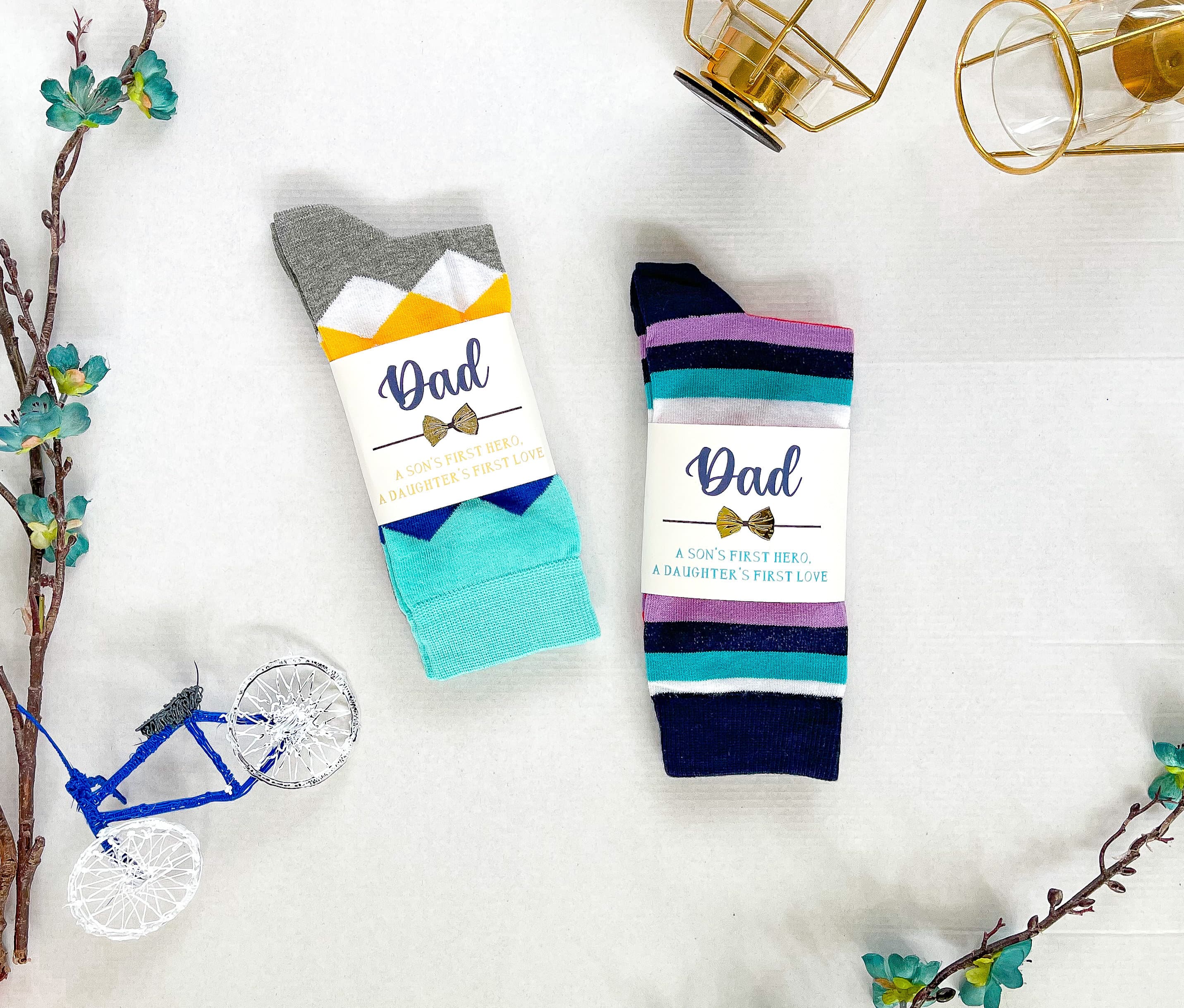 Customized Dad Socks For A Special Occasion, Personalized Father's Socks, Gifts for Dad From Daughter or Son, I Love Dad Present - image 5