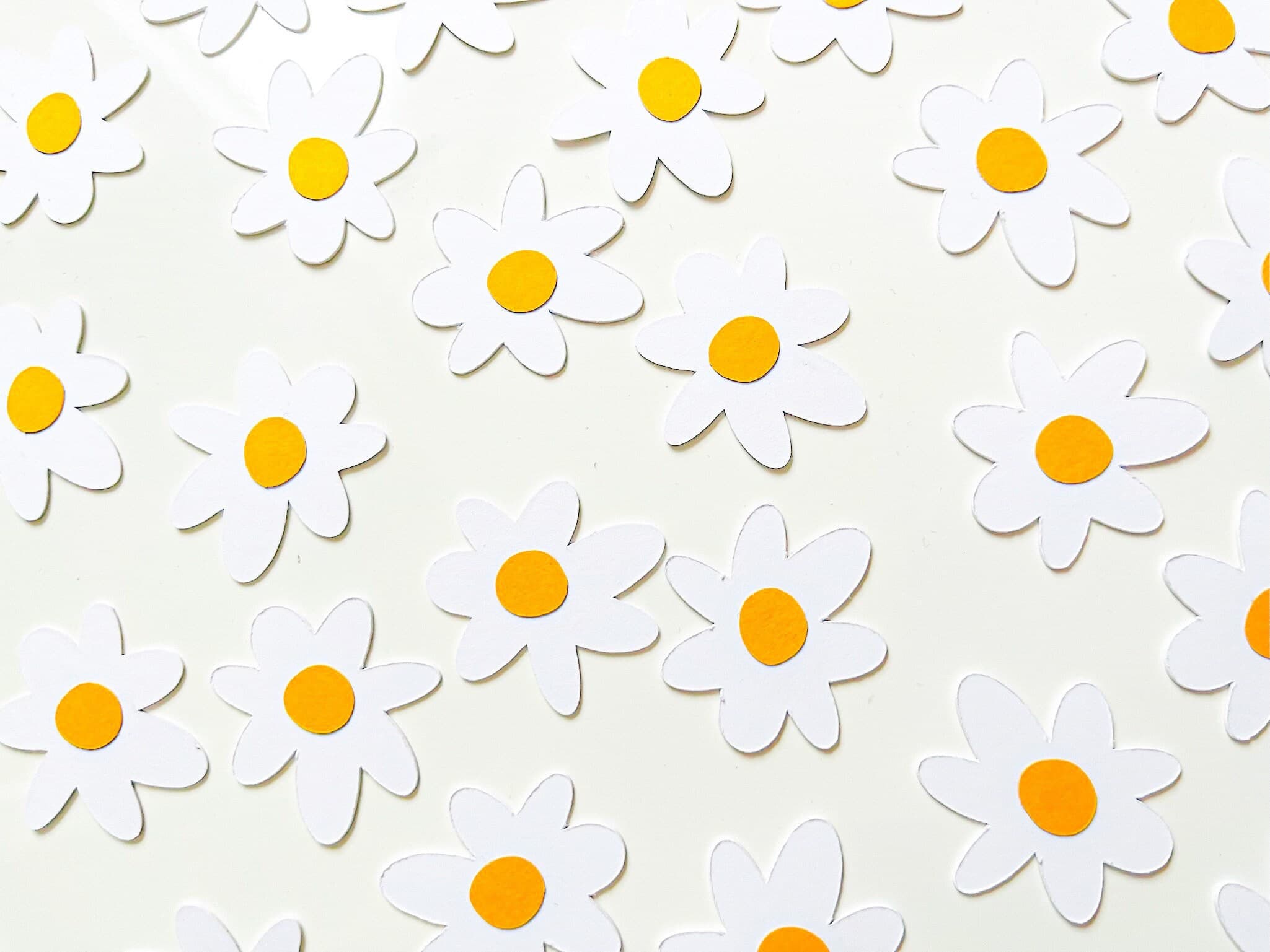 Daisy Boho Confetti Party Decor, Two Groovy, One Groovy Baby, Babe, Flower Power Boho Bash Baby Shower, Hippie, Peace, First